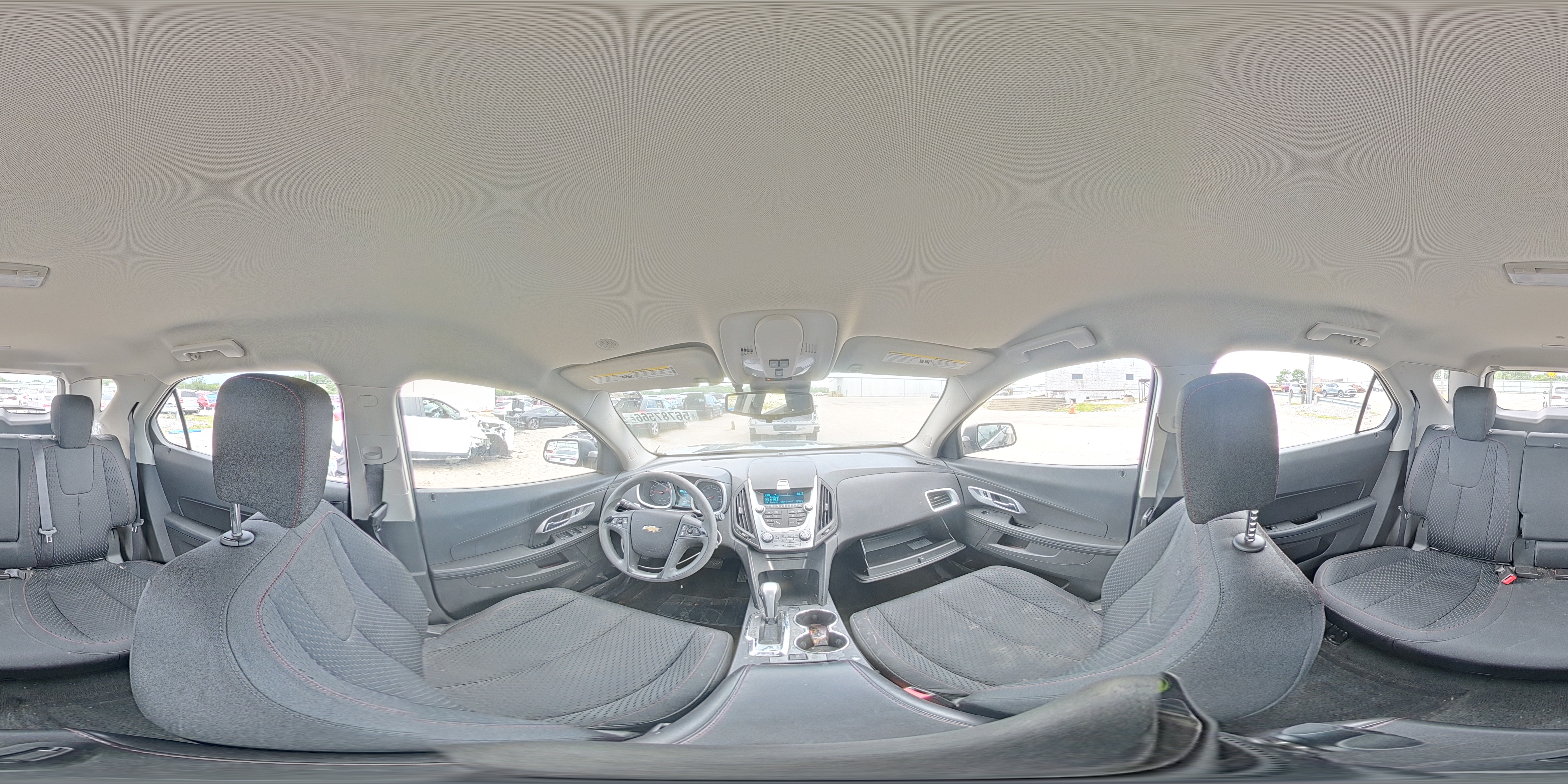 2014 Chevrolet Equinox Ls Black vin: 2GNALAEK5E6318634