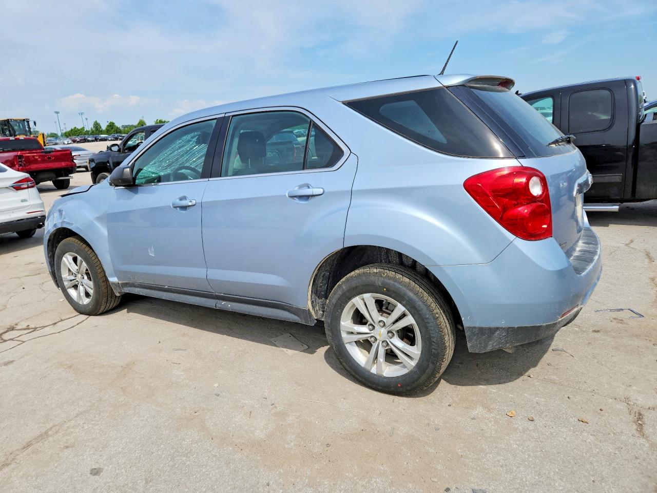 2014 Chevrolet Equinox Ls Blue vin: 2GNALAEK5E6321601