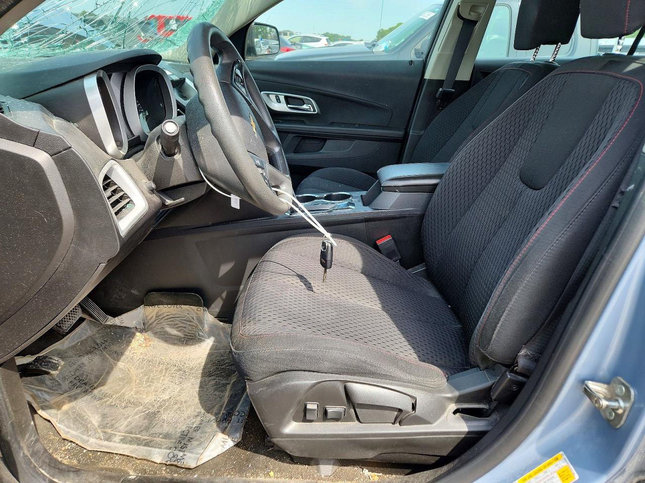 2014 Chevrolet Equinox Ls Blue vin: 2GNALAEK5E6321601