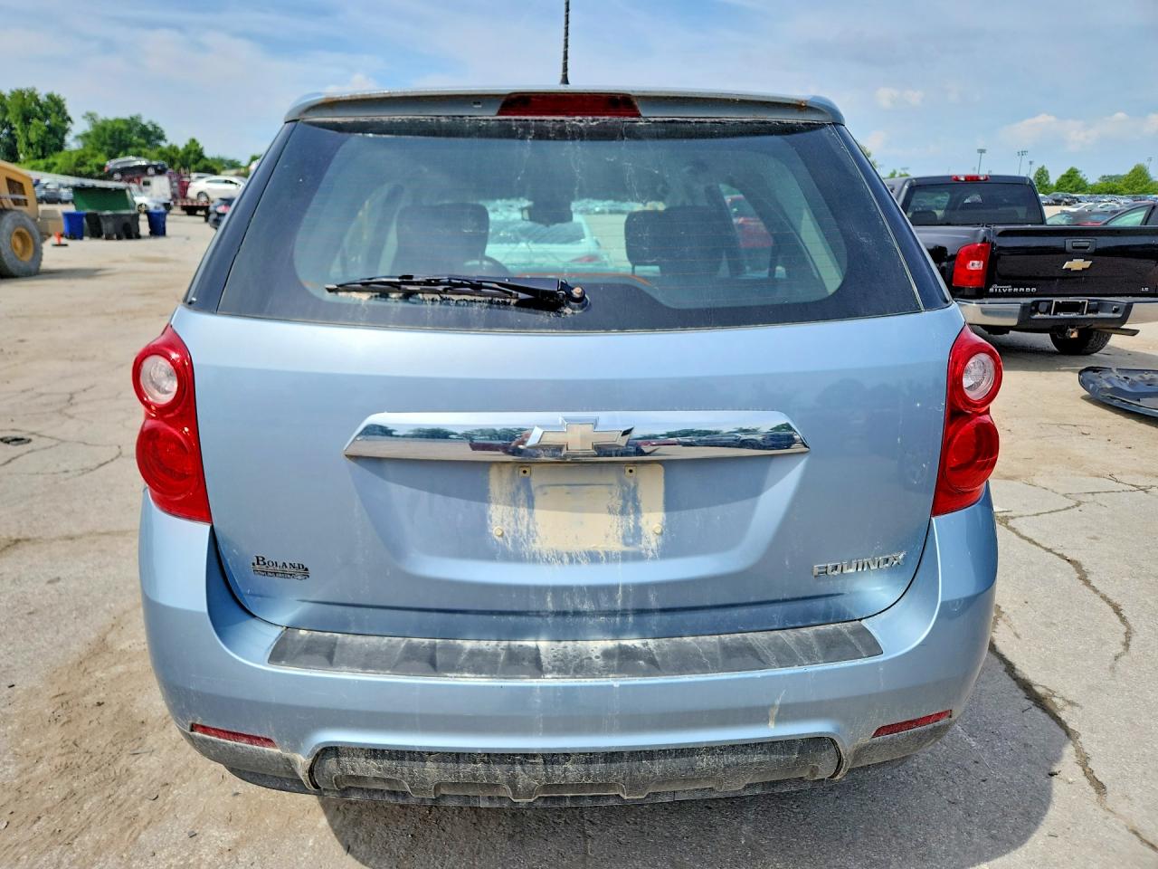 2014 Chevrolet Equinox Ls Blue vin: 2GNALAEK5E6321601