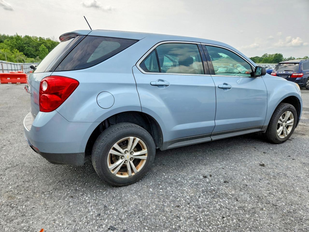 2014 Chevrolet Equinox Ls Blue vin: 2GNALAEK5E6340634