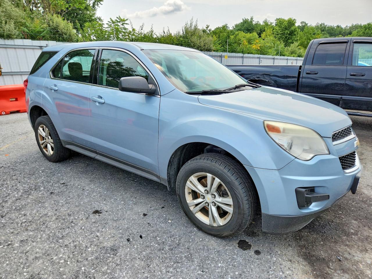 2014 Chevrolet Equinox Ls Blue vin: 2GNALAEK5E6340634