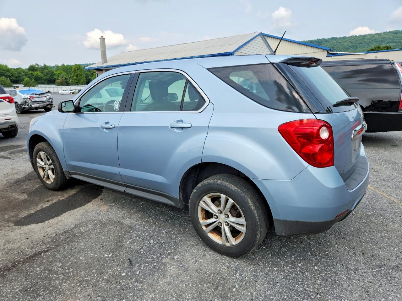 2014 Chevrolet Equinox Ls Blue vin: 2GNALAEK5E6340634