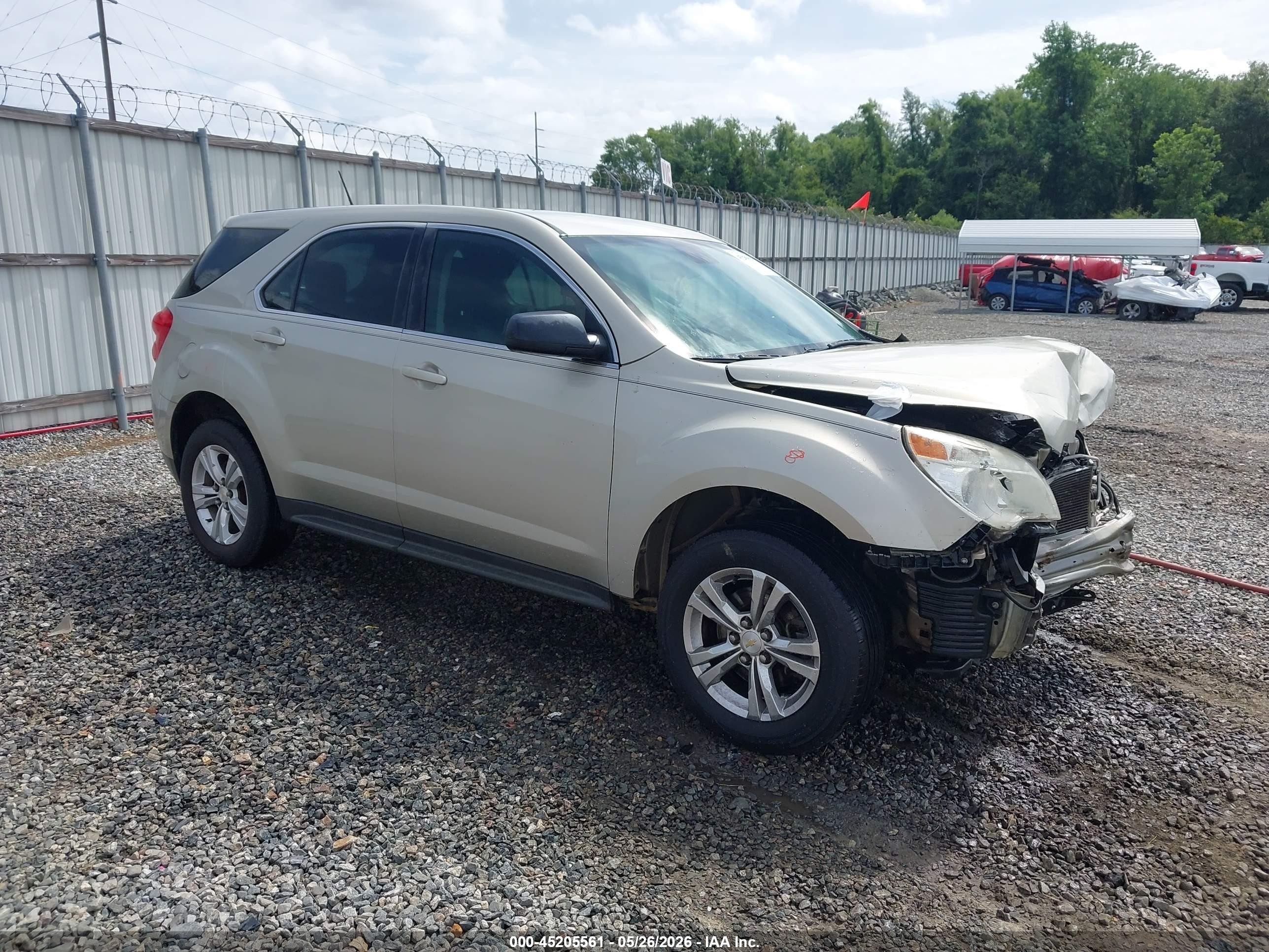 2014 Chevrolet Equinox Ls Silver vin: 2GNALAEK5E6375044