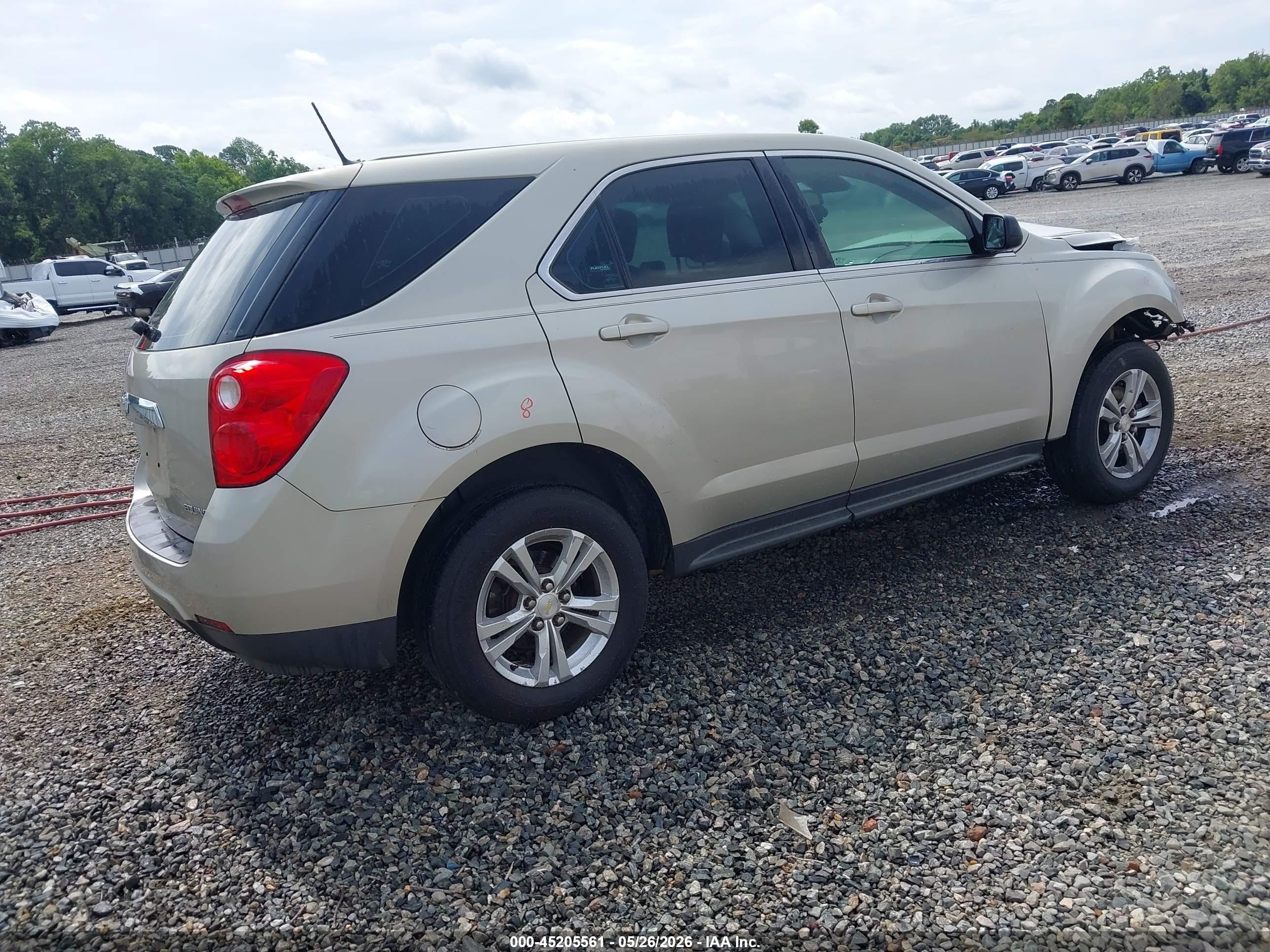 2014 Chevrolet Equinox Ls Silver vin: 2GNALAEK5E6375044
