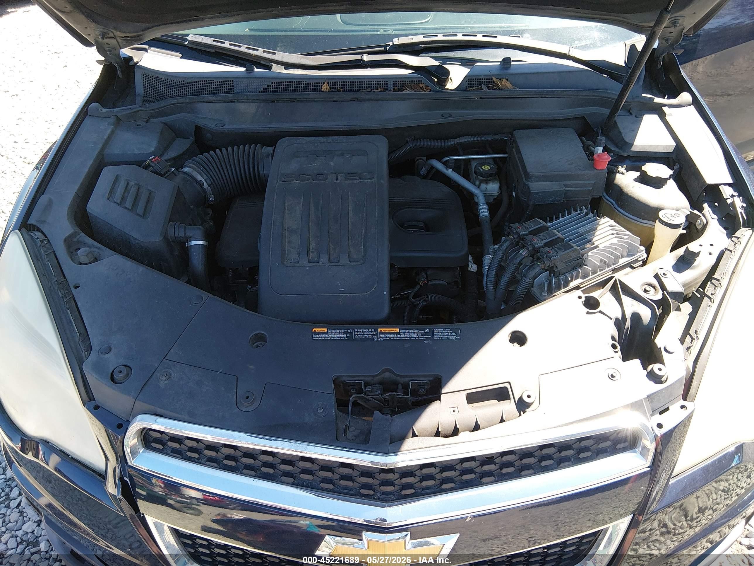 2015 Chevrolet Equinox Ls Blue vin: 2GNALAEK5F1124460