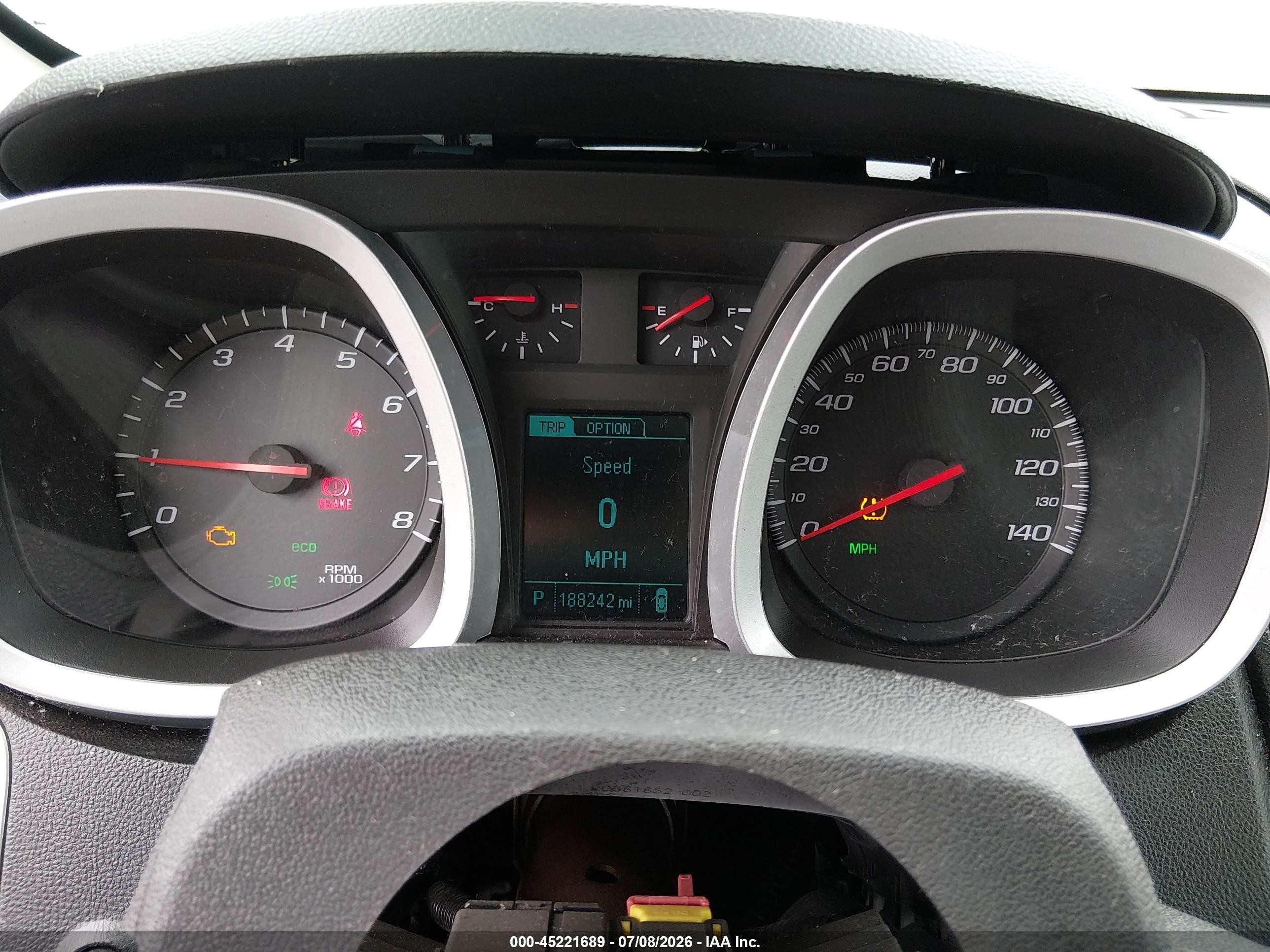 2015 Chevrolet Equinox Ls Blue vin: 2GNALAEK5F1124460