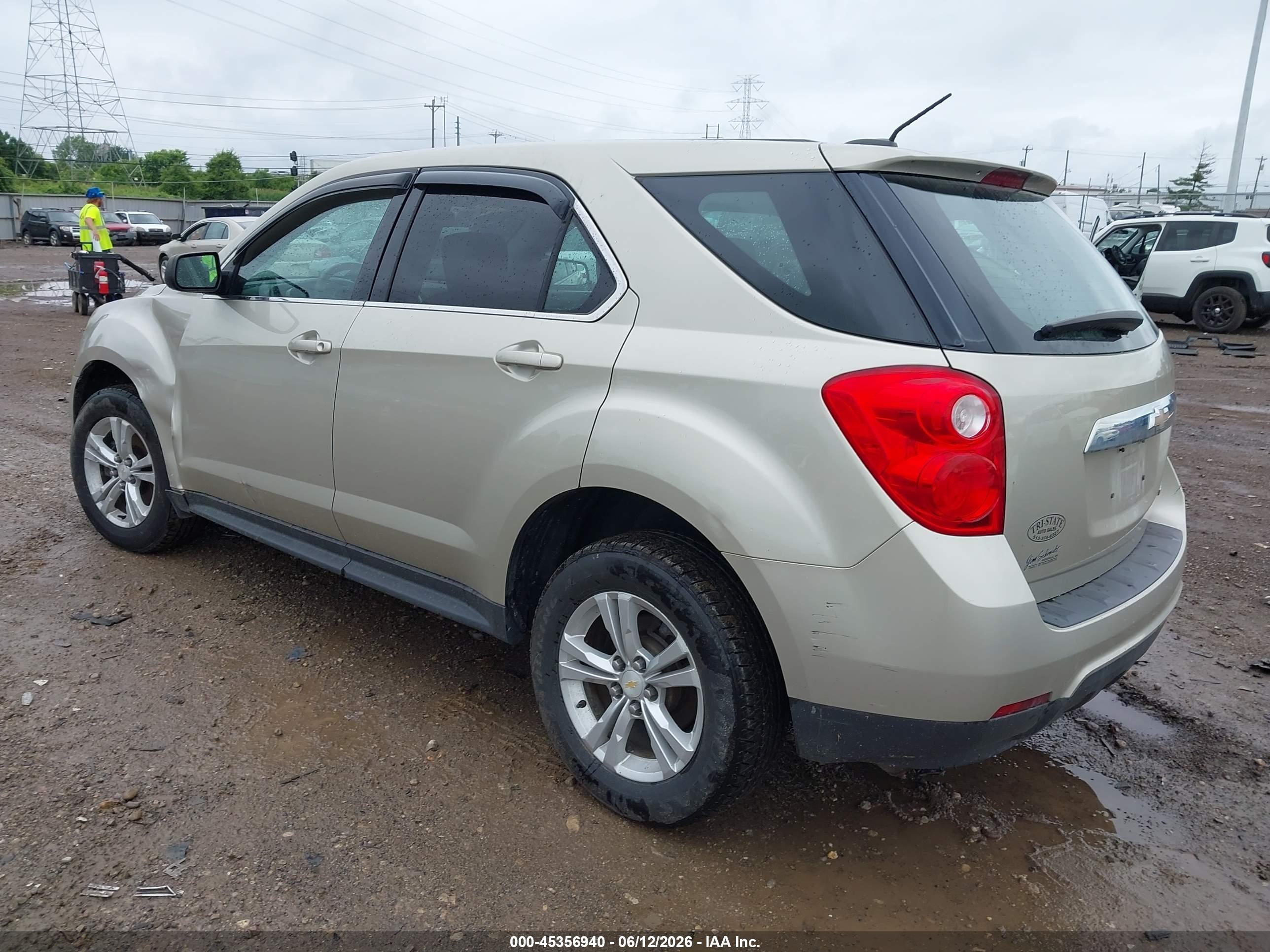 2015 Chevrolet Equinox Ls Gold vin: 2GNALAEK5F1155238