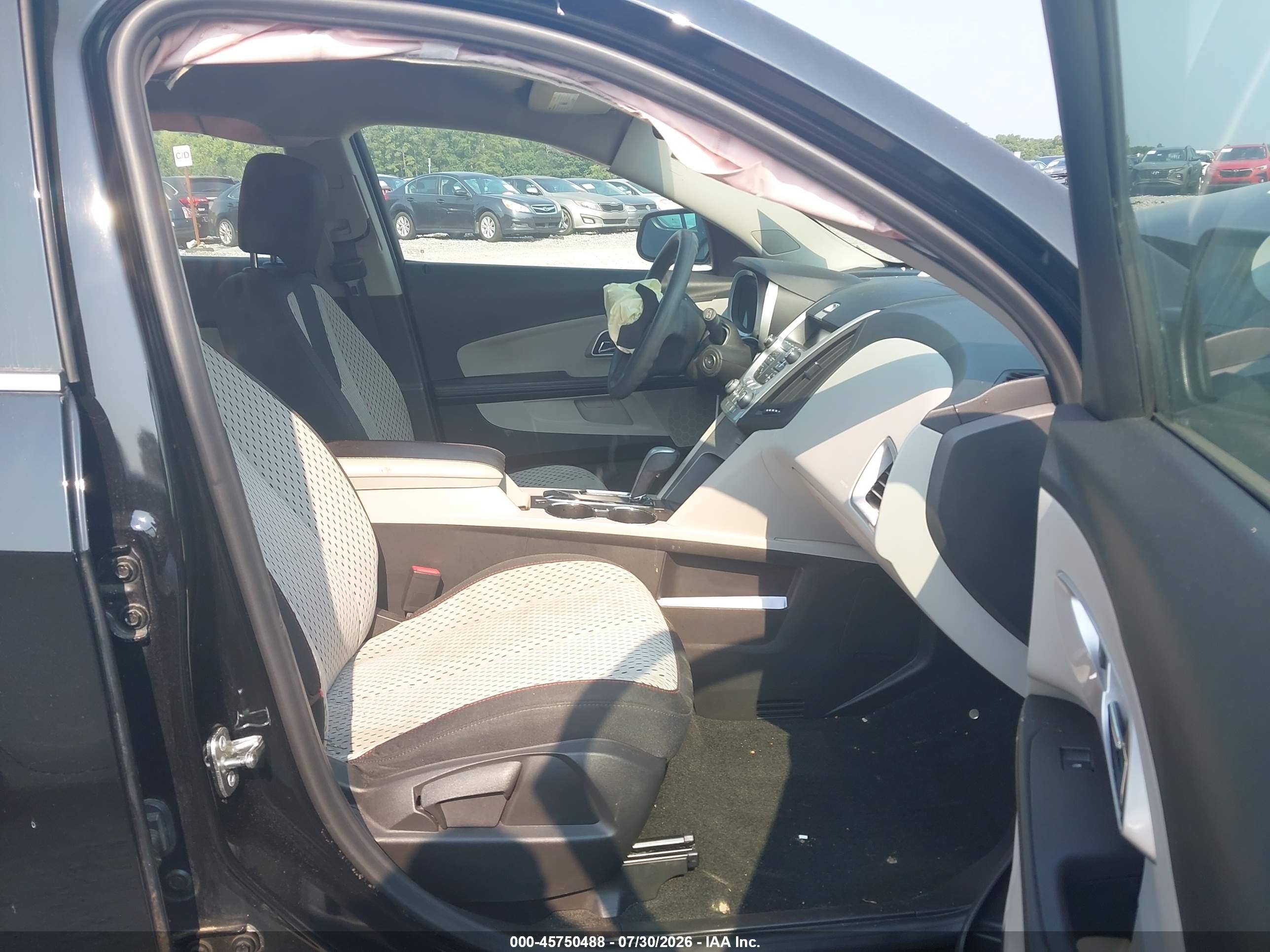 2015 Chevrolet Equinox Ls Black vin: 2GNALAEK5F1159452