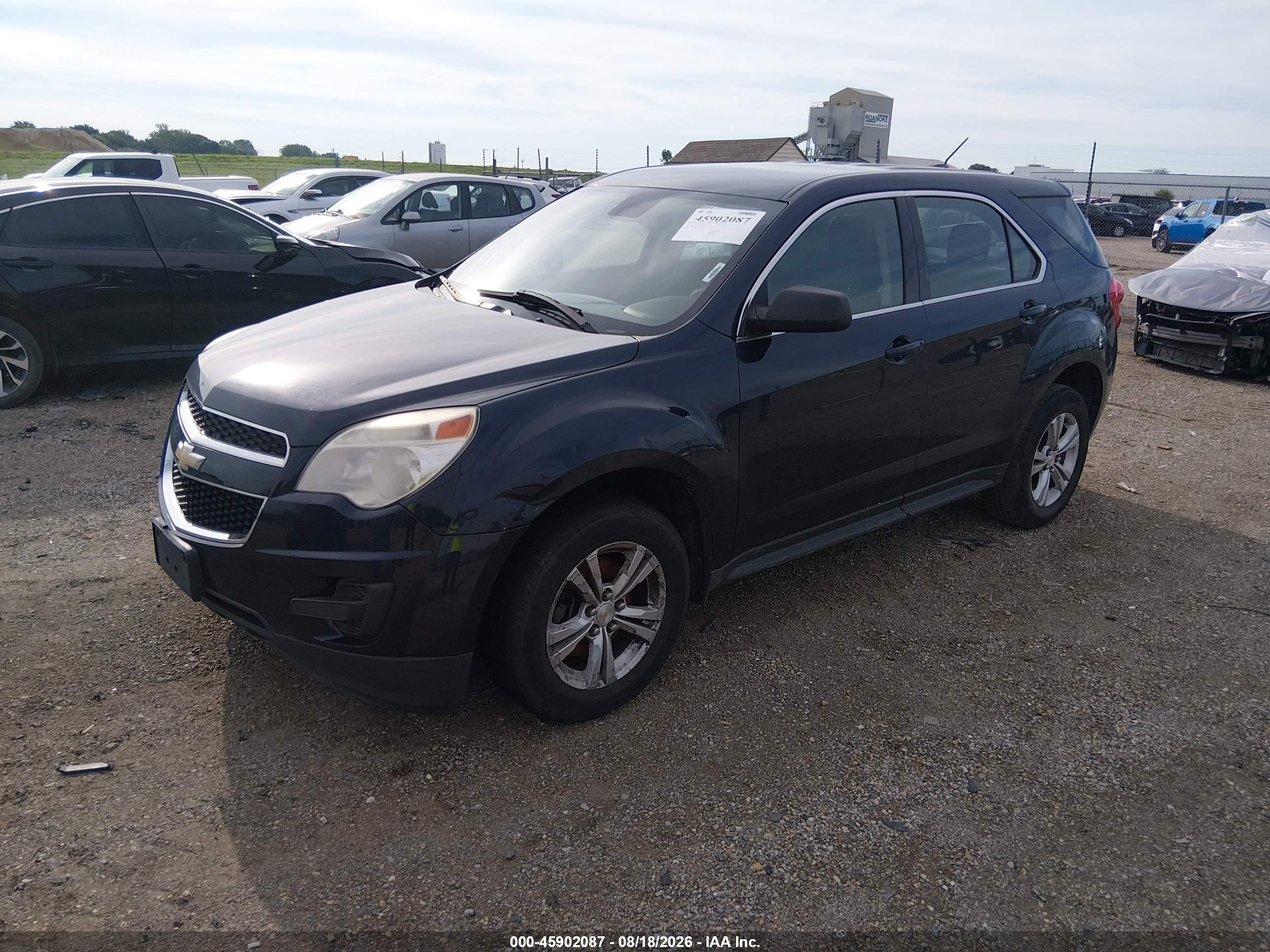 2015 Chevrolet Equinox Ls Черный vin: 2GNALAEK5F1161136