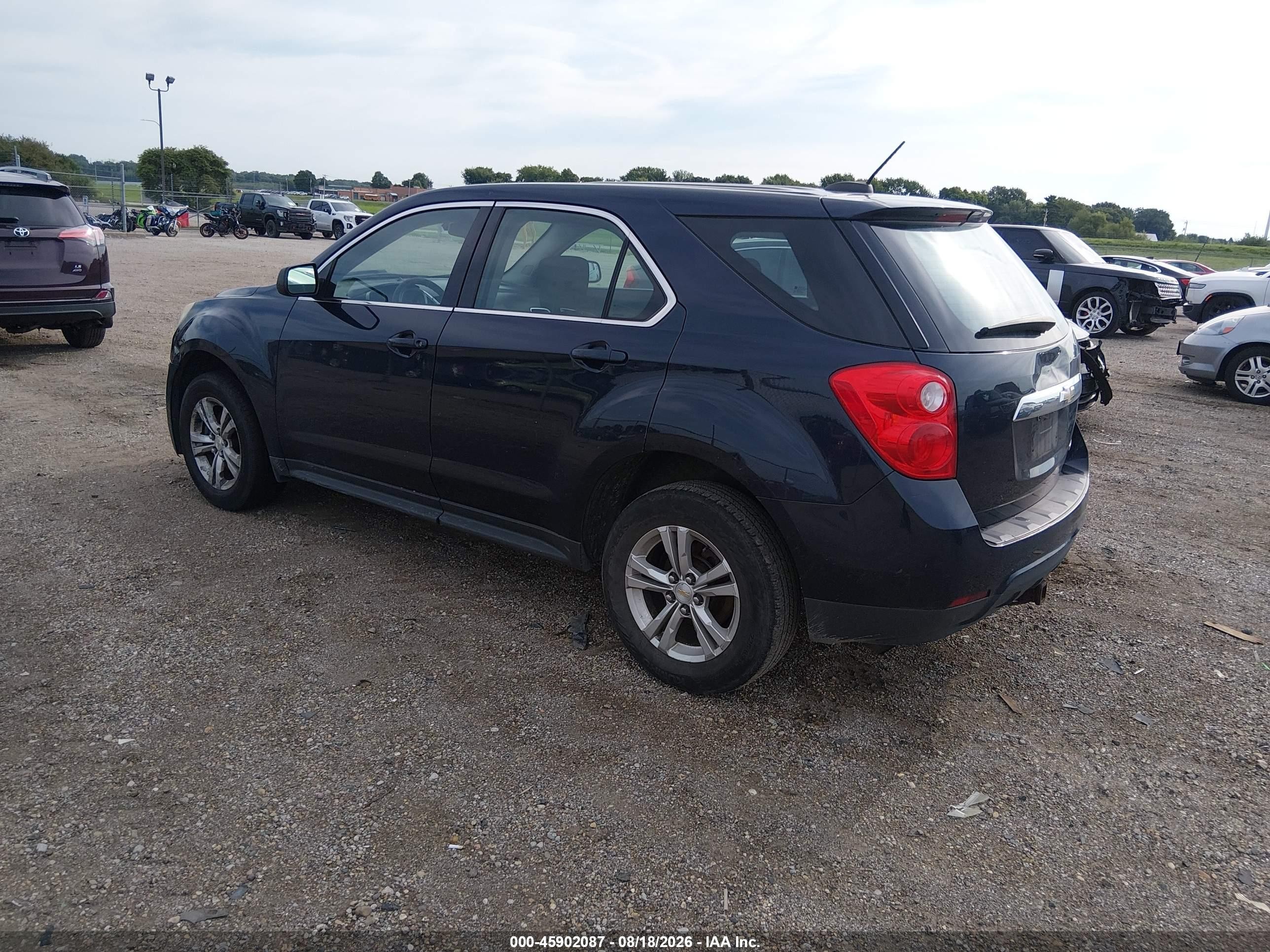 2015 Chevrolet Equinox Ls Черный vin: 2GNALAEK5F1161136