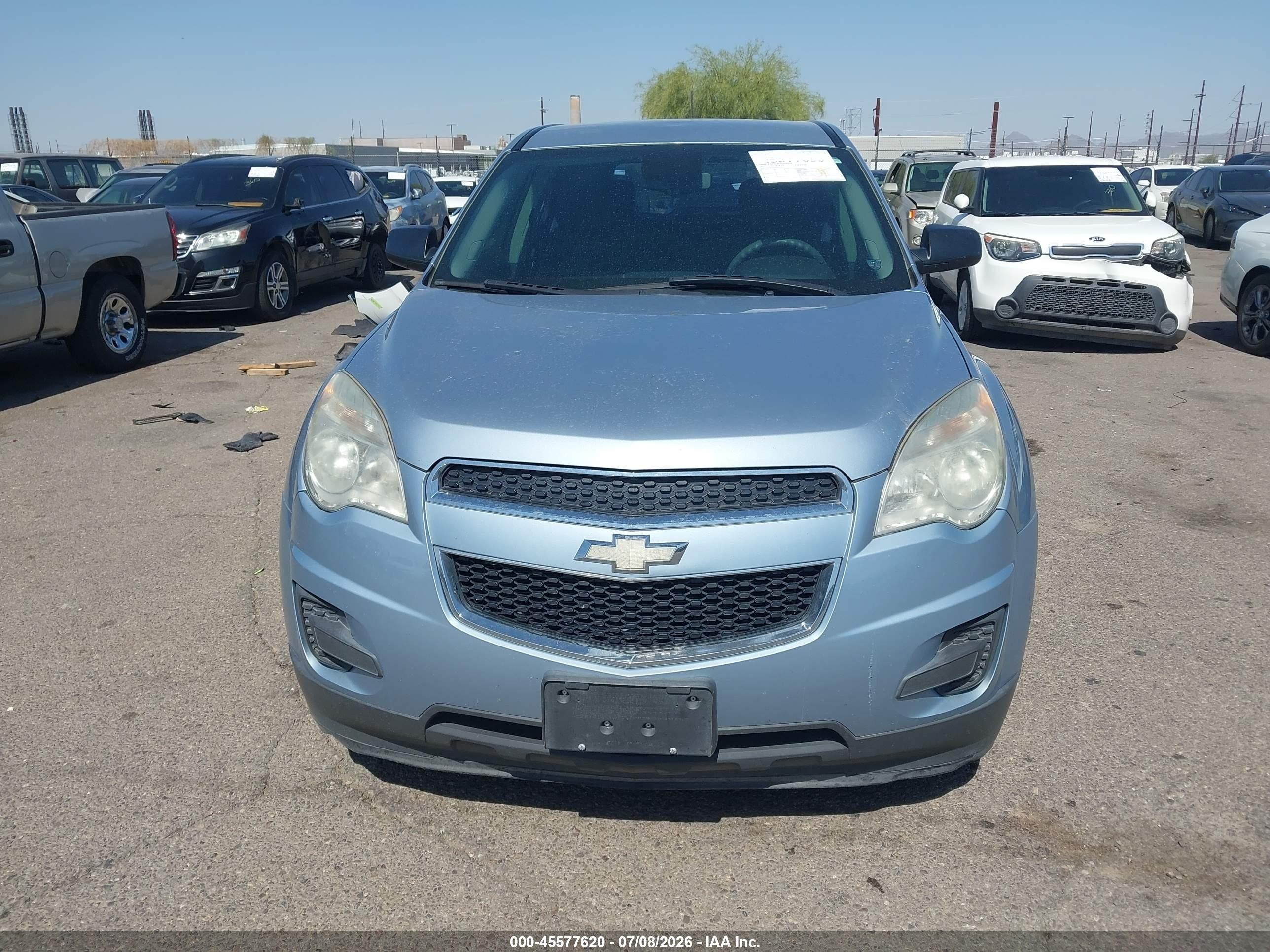 2015 Chevrolet Equinox Ls Light Blue vin: 2GNALAEK5F6102767