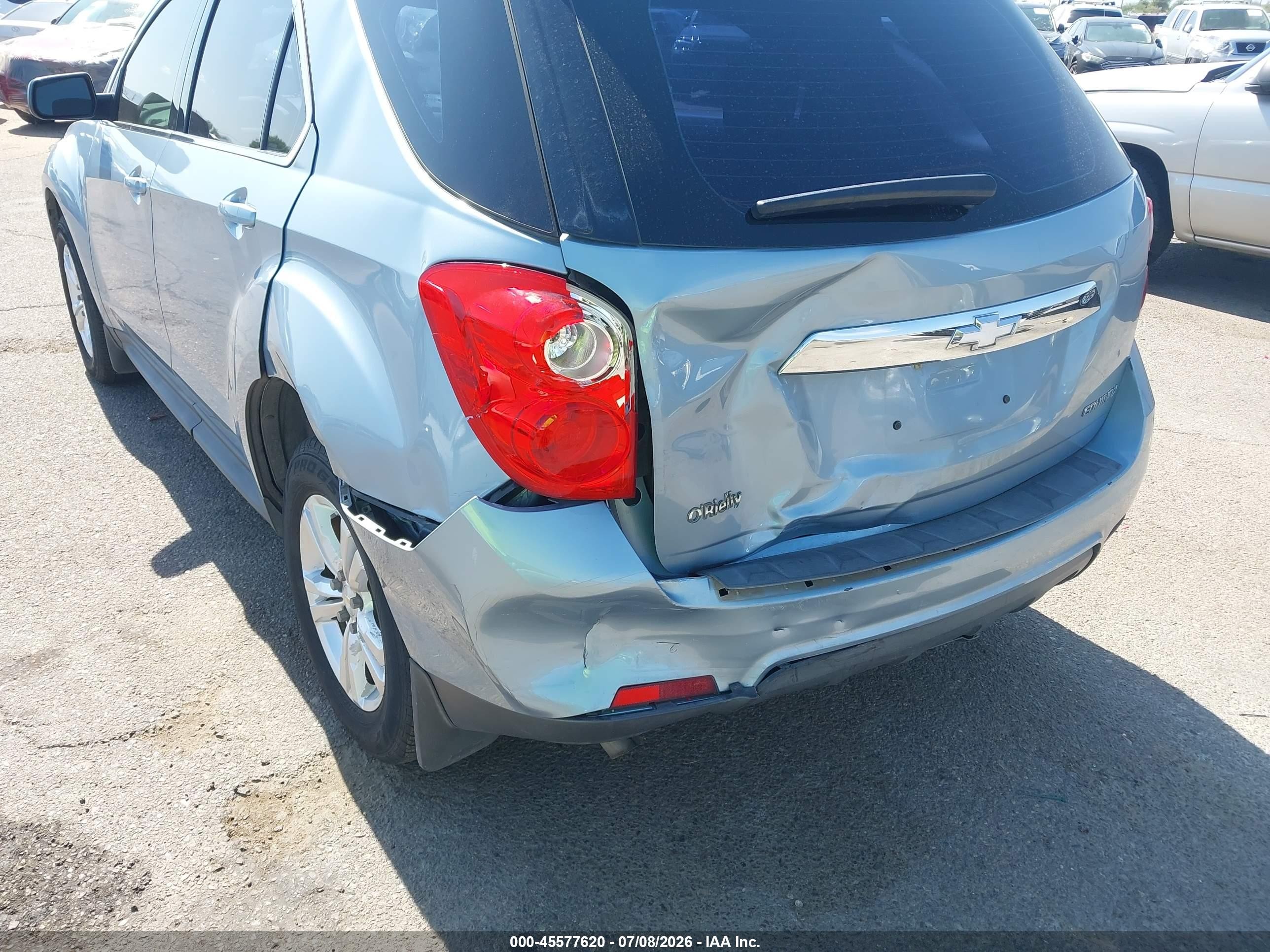 2015 Chevrolet Equinox Ls Light Blue vin: 2GNALAEK5F6102767