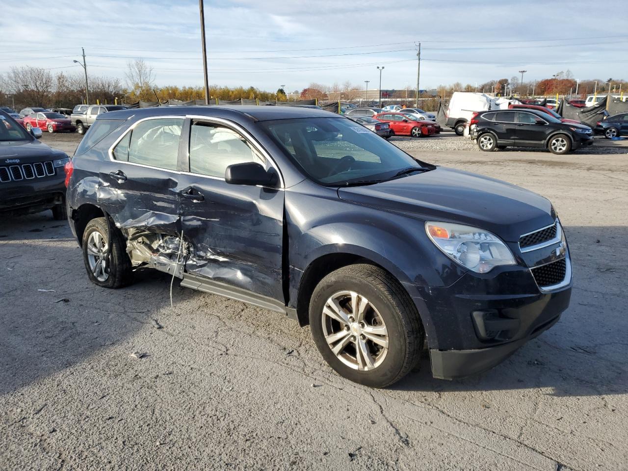 2015 Chevrolet Equinox Ls Blue vin: 2GNALAEK5F6260445