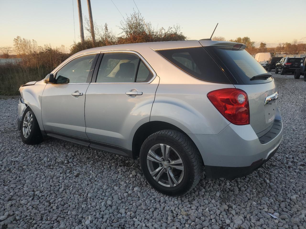2015 Chevrolet Equinox Ls Silver vin: 2GNALAEK5F6306923
