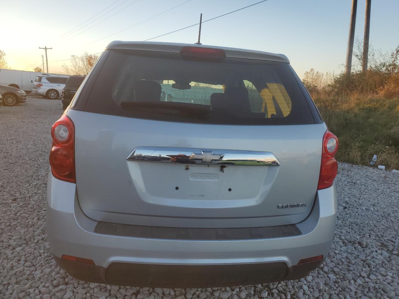 2015 Chevrolet Equinox Ls Silver vin: 2GNALAEK5F6306923