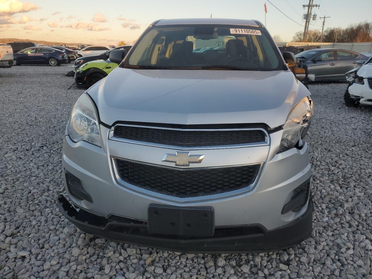 2015 Chevrolet Equinox Ls Silver vin: 2GNALAEK5F6306923