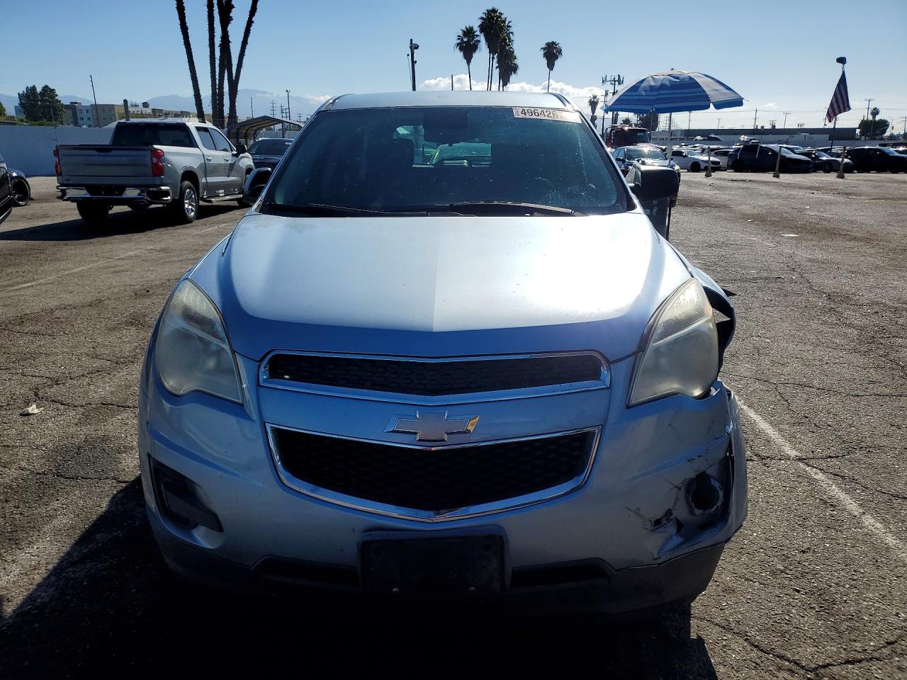 2015 Chevrolet Equinox Ls Blue vin: 2GNALAEK5F6360044