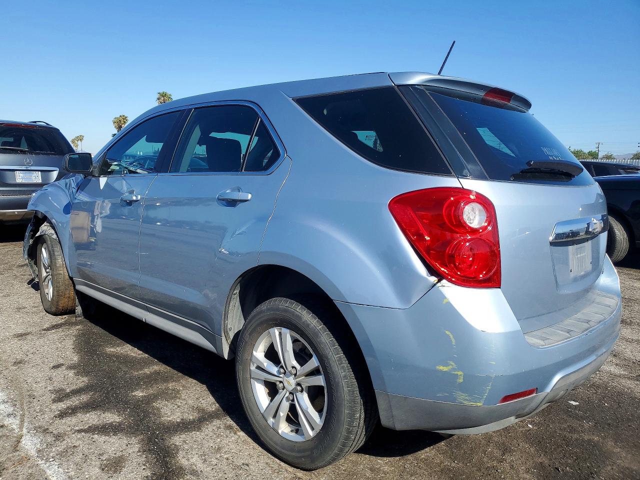 2015 Chevrolet Equinox Ls Blue vin: 2GNALAEK5F6360044