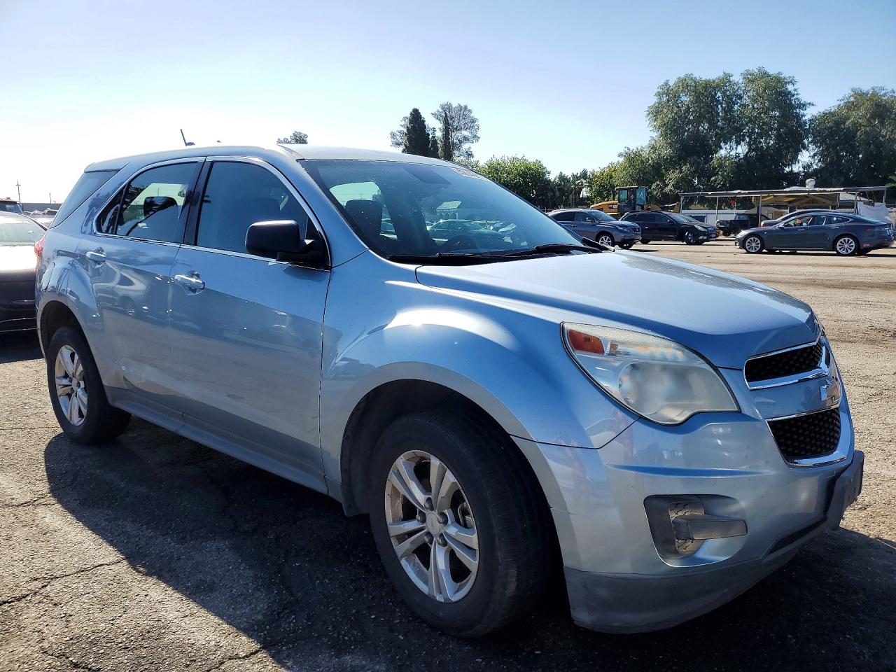 2015 Chevrolet Equinox Ls Blue vin: 2GNALAEK5F6360044