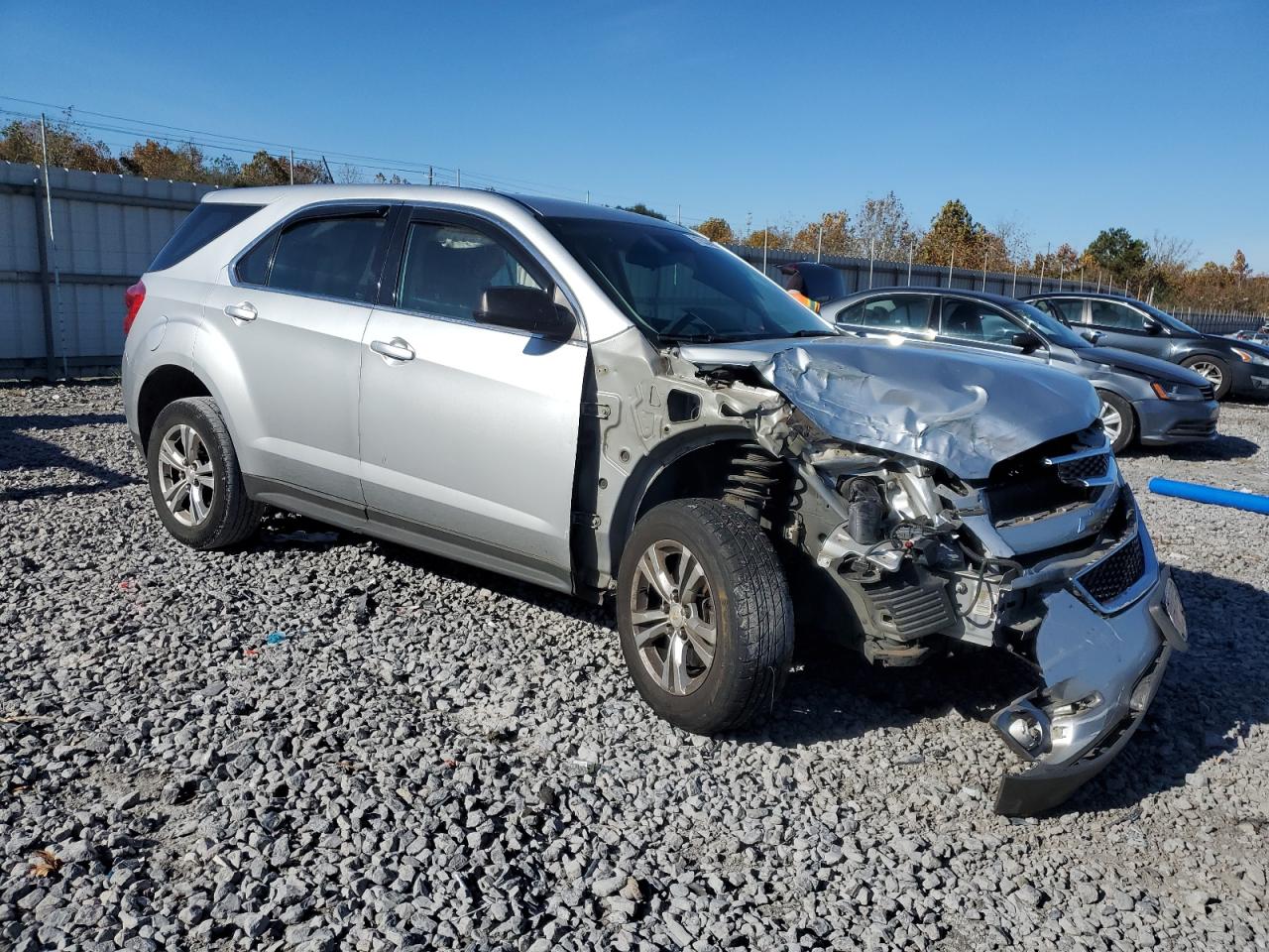2014 Chevrolet Equinox Ls Серый vin: 2GNALAEK6E1131707