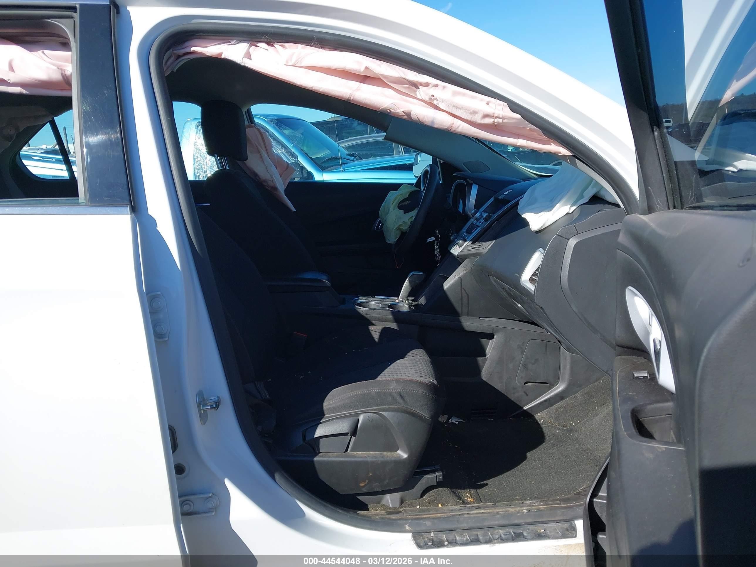 2014 Chevrolet Equinox Ls White vin: 2GNALAEK6E6125571