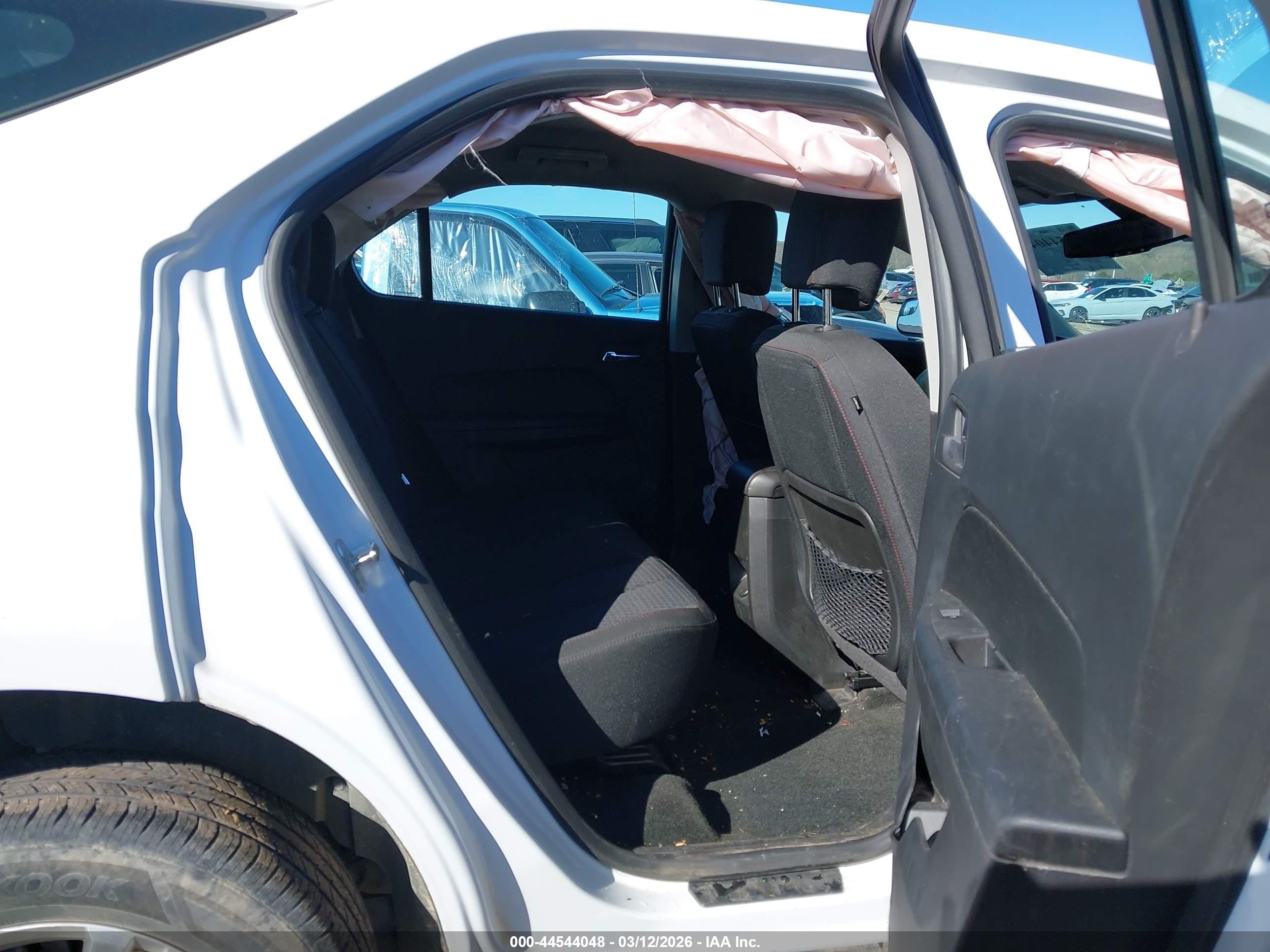 2014 Chevrolet Equinox Ls White vin: 2GNALAEK6E6125571