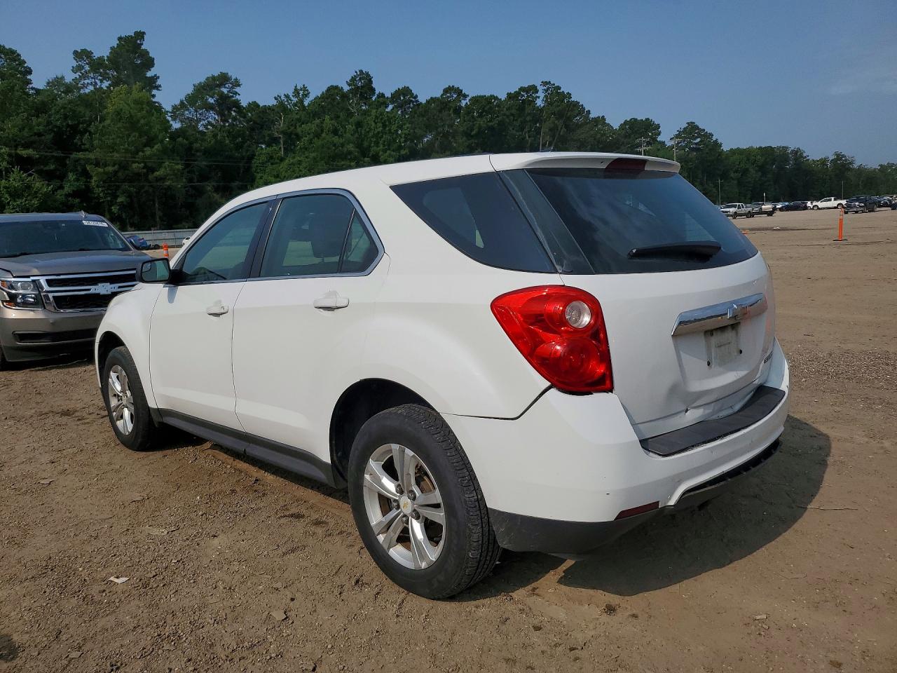 2014 Chevrolet Equinox Ls White vin: 2GNALAEK6E6183678