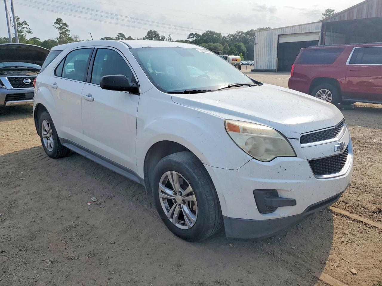 2014 Chevrolet Equinox Ls White vin: 2GNALAEK6E6183678