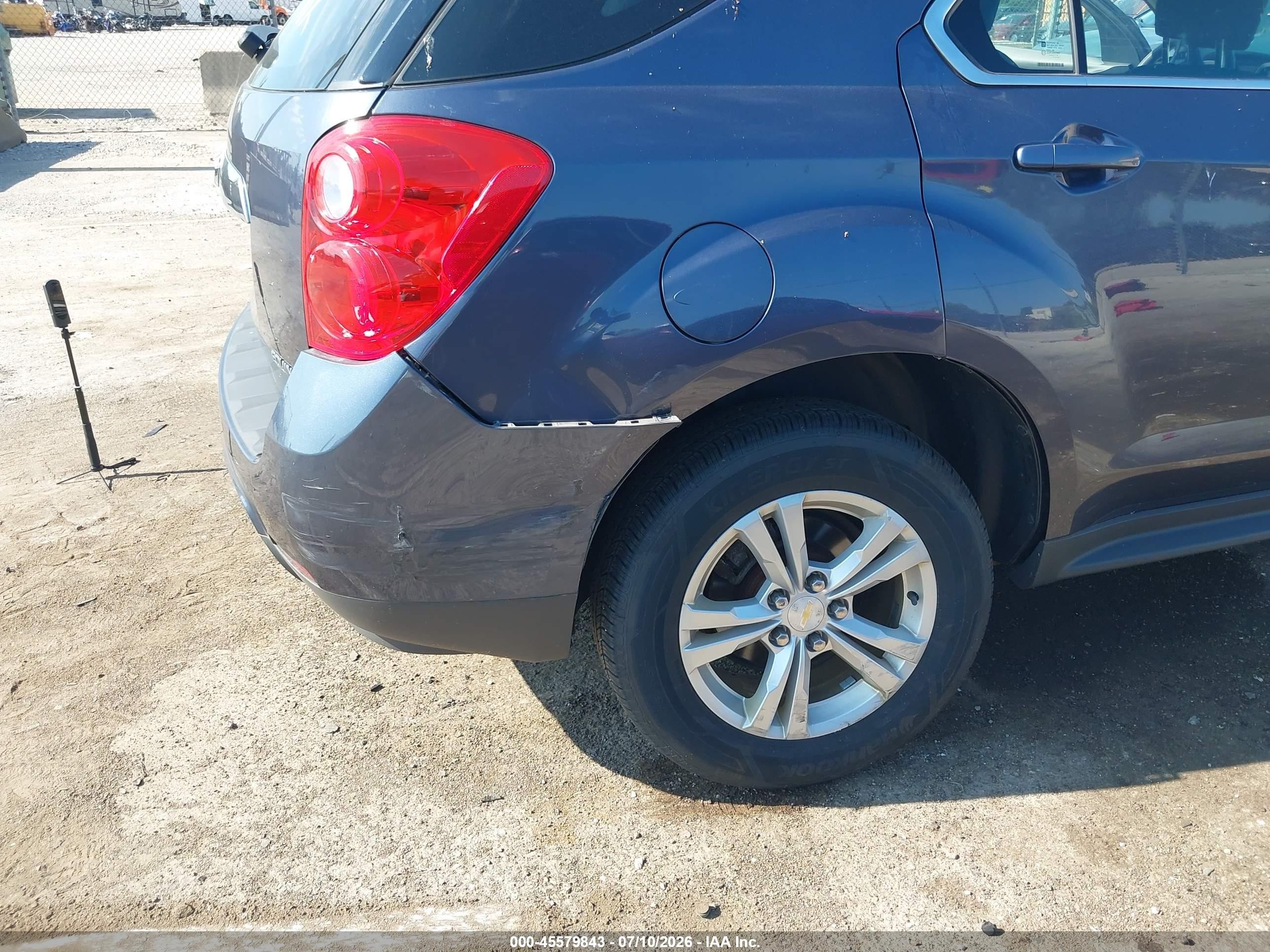 2014 Chevrolet Equinox Ls Blue vin: 2GNALAEK6E6320652