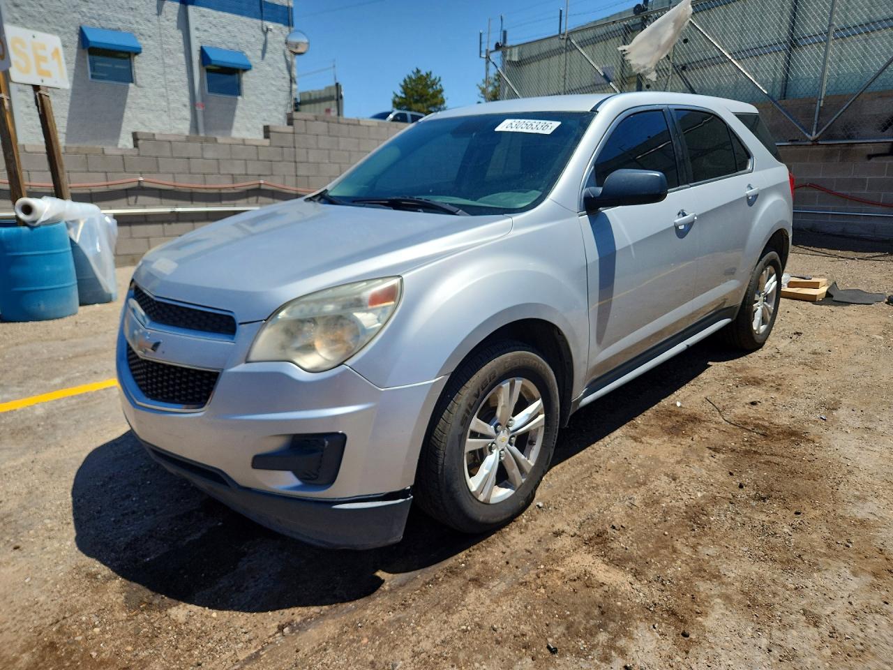 2014 Chevrolet Equinox Ls White vin: 2GNALAEK6E6337404
