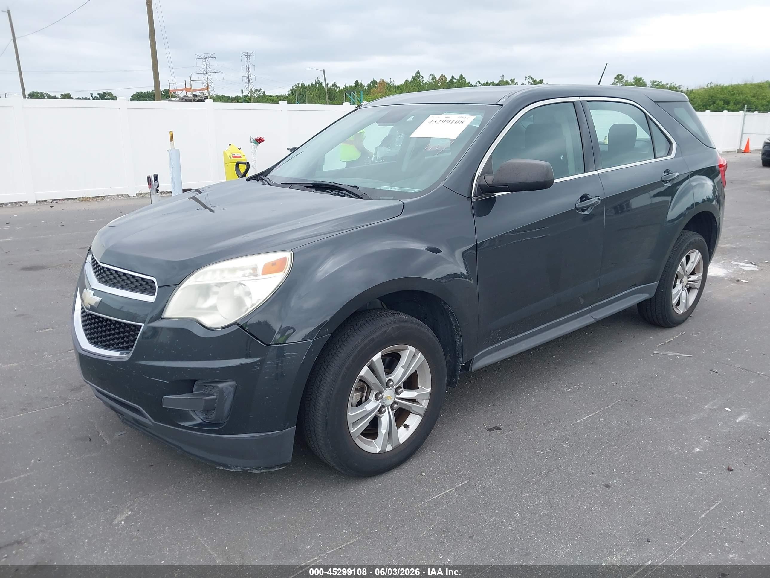 2014 Chevrolet Equinox Ls Серый vin: 2GNALAEK6E6364876