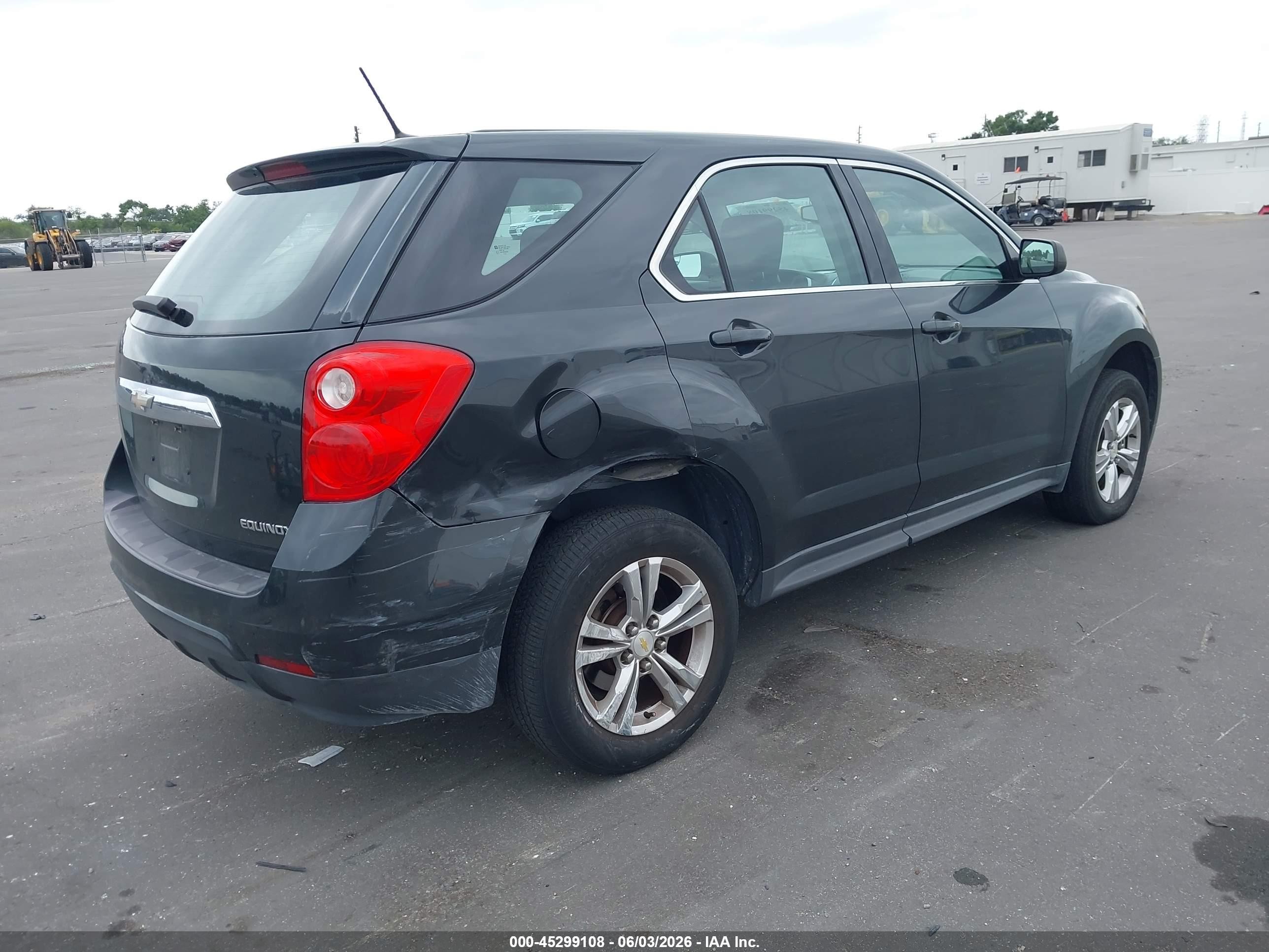 2014 Chevrolet Equinox Ls Серый vin: 2GNALAEK6E6364876