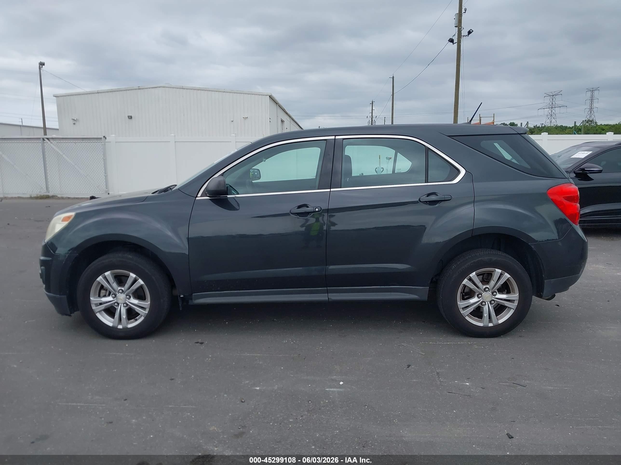 2014 Chevrolet Equinox Ls Серый vin: 2GNALAEK6E6364876