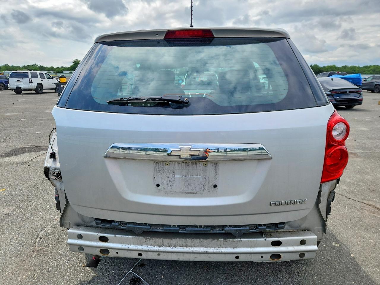 2015 Chevrolet Equinox Ls Silver vin: 2GNALAEK6F1107280