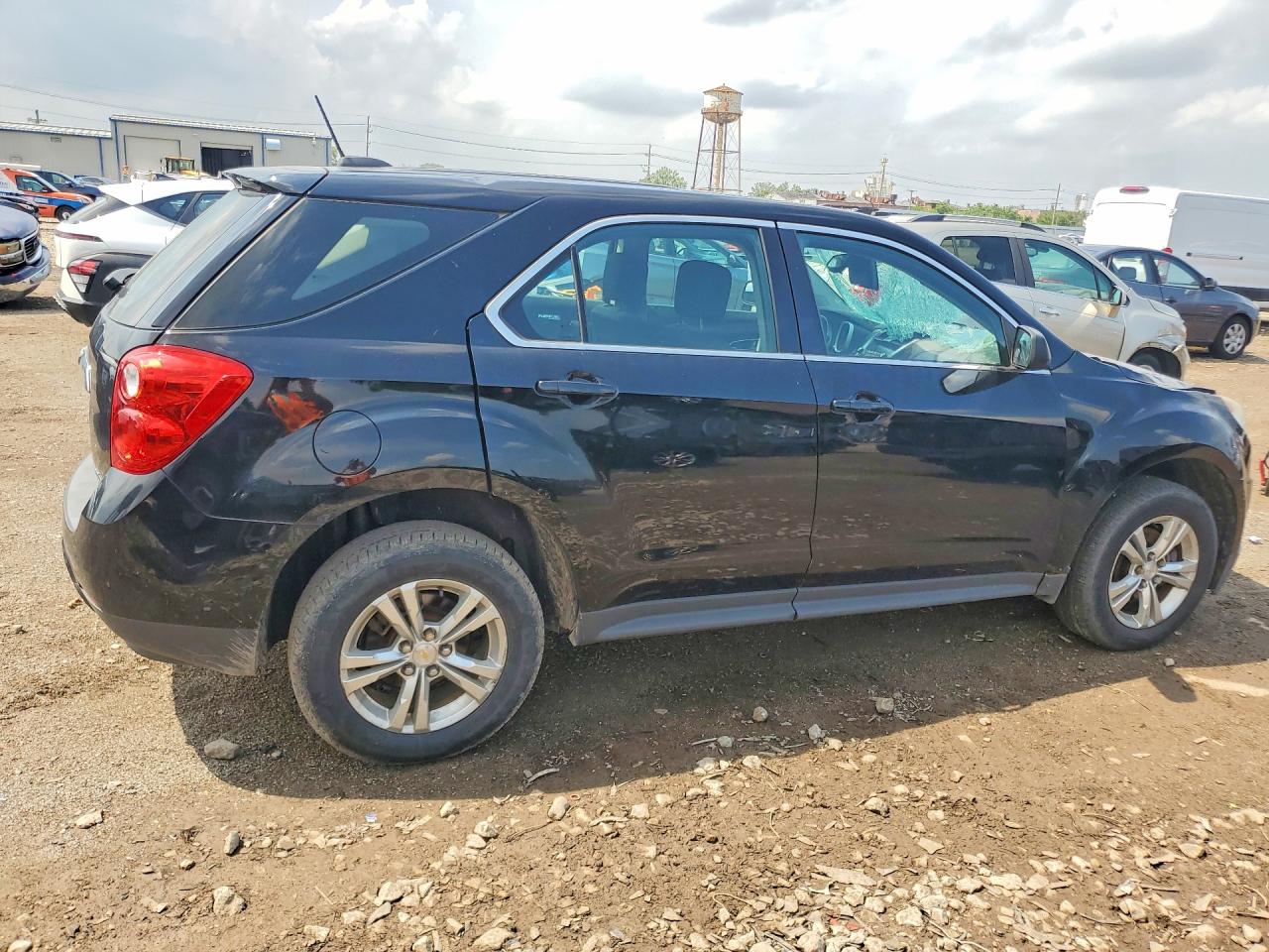2015 Chevrolet Equinox Ls Black vin: 2GNALAEK6F1117050