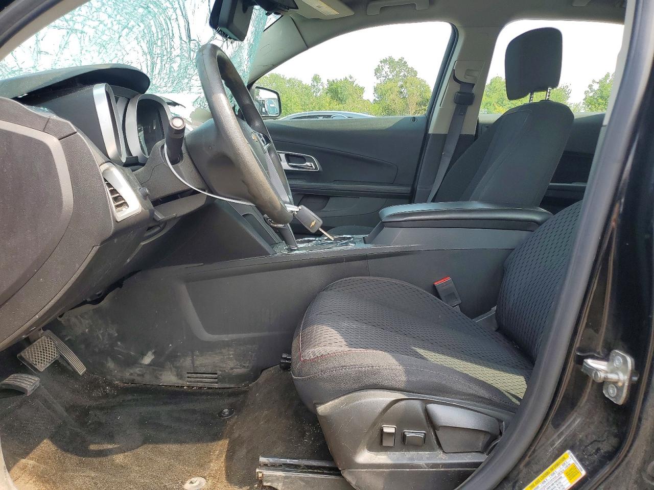 2015 Chevrolet Equinox Ls Black vin: 2GNALAEK6F1117050