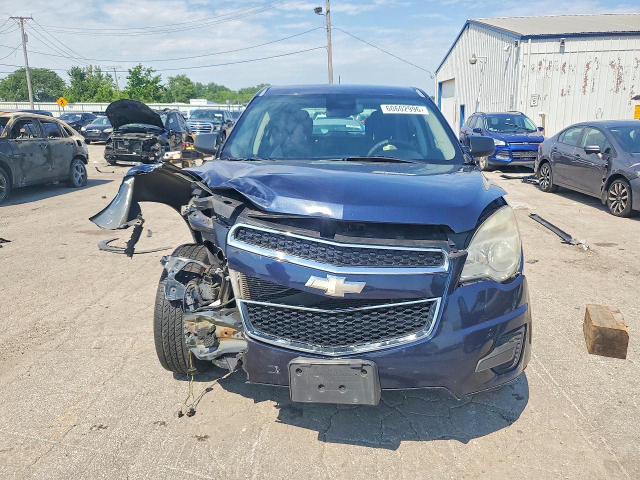 2015 Chevrolet Equinox Ls Blue vin: 2GNALAEK6F6400440