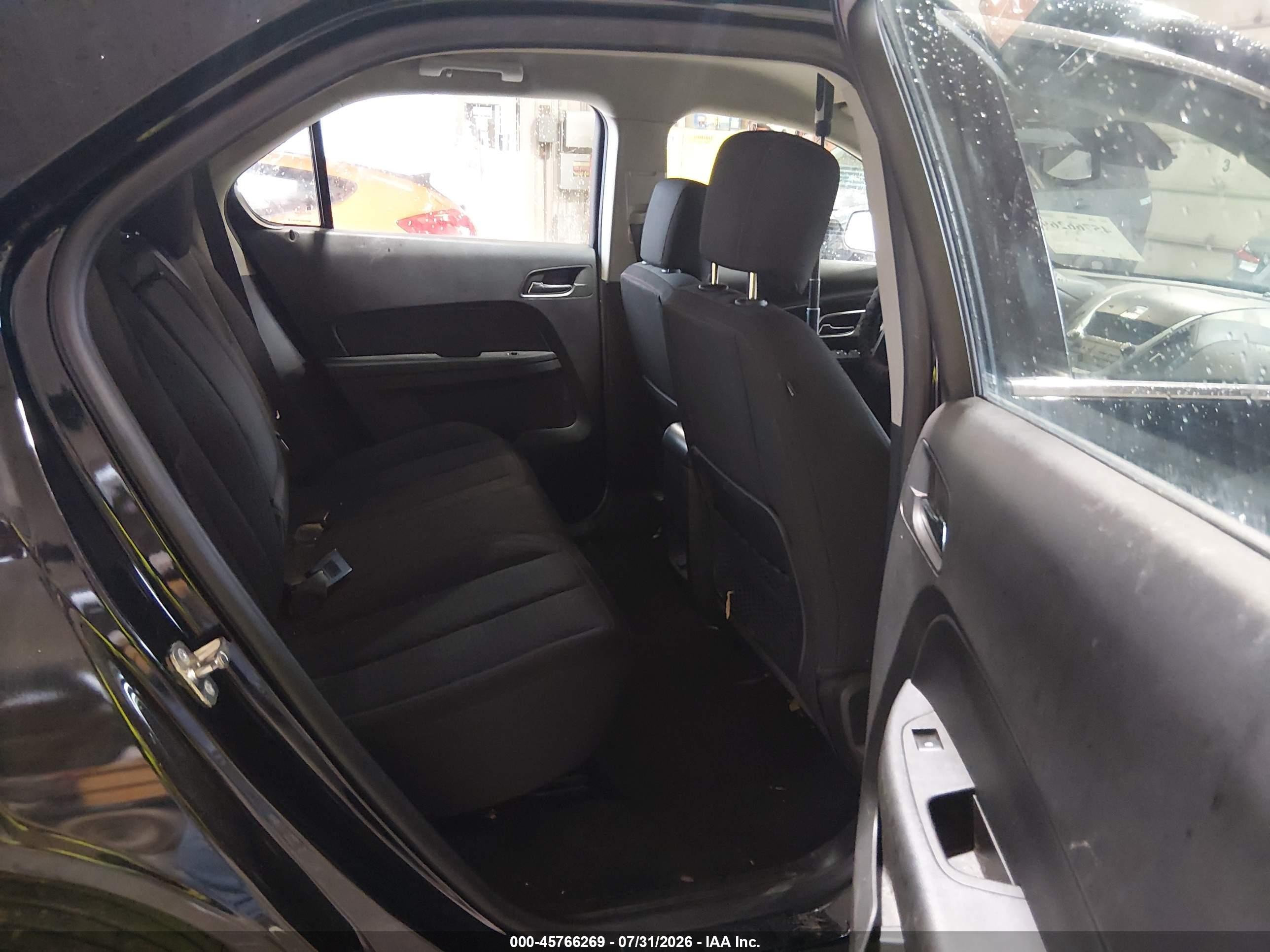 2014 Chevrolet Equinox Ls Black vin: 2GNALAEK7E1111675