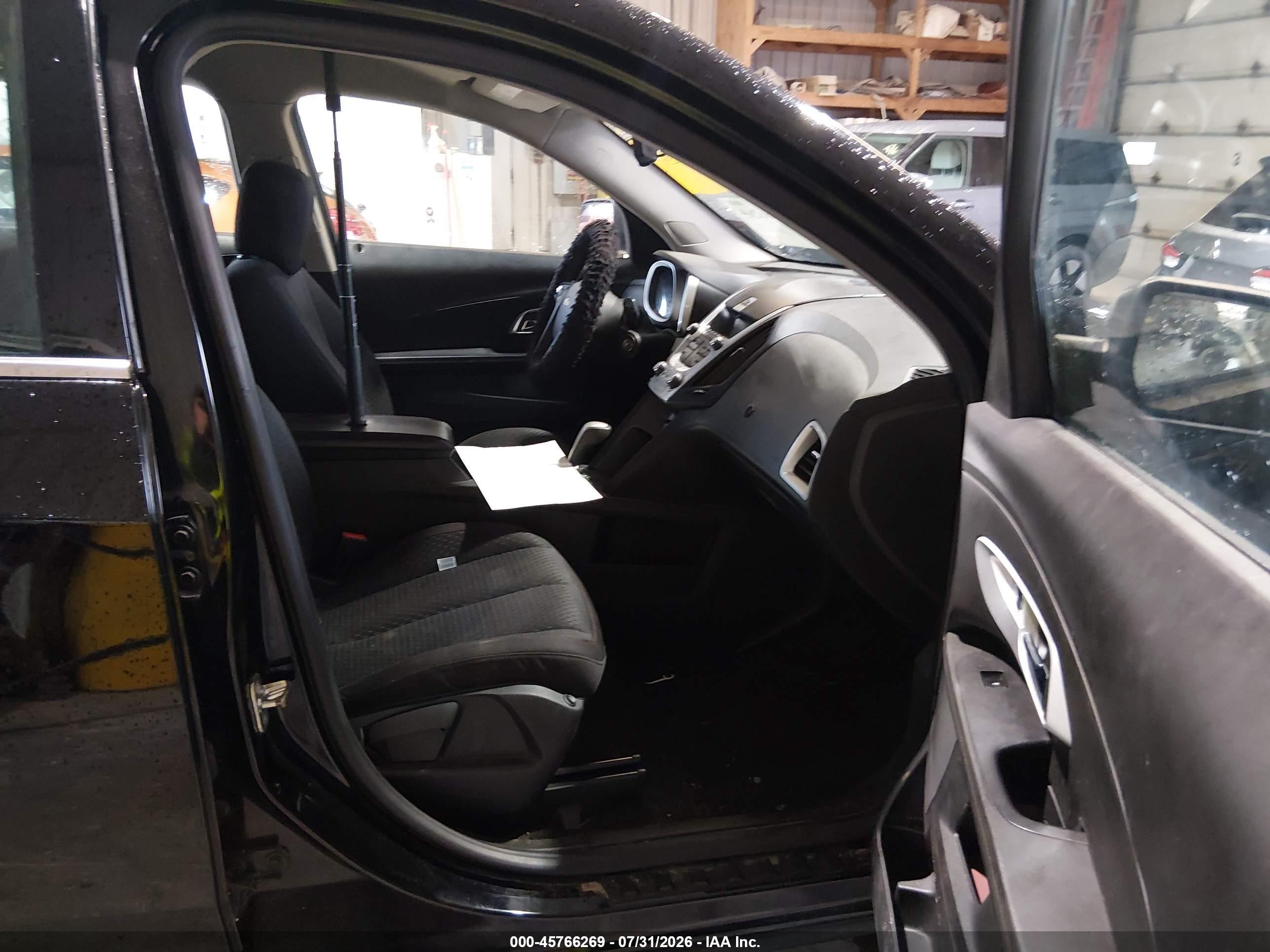 2014 Chevrolet Equinox Ls Black vin: 2GNALAEK7E1111675