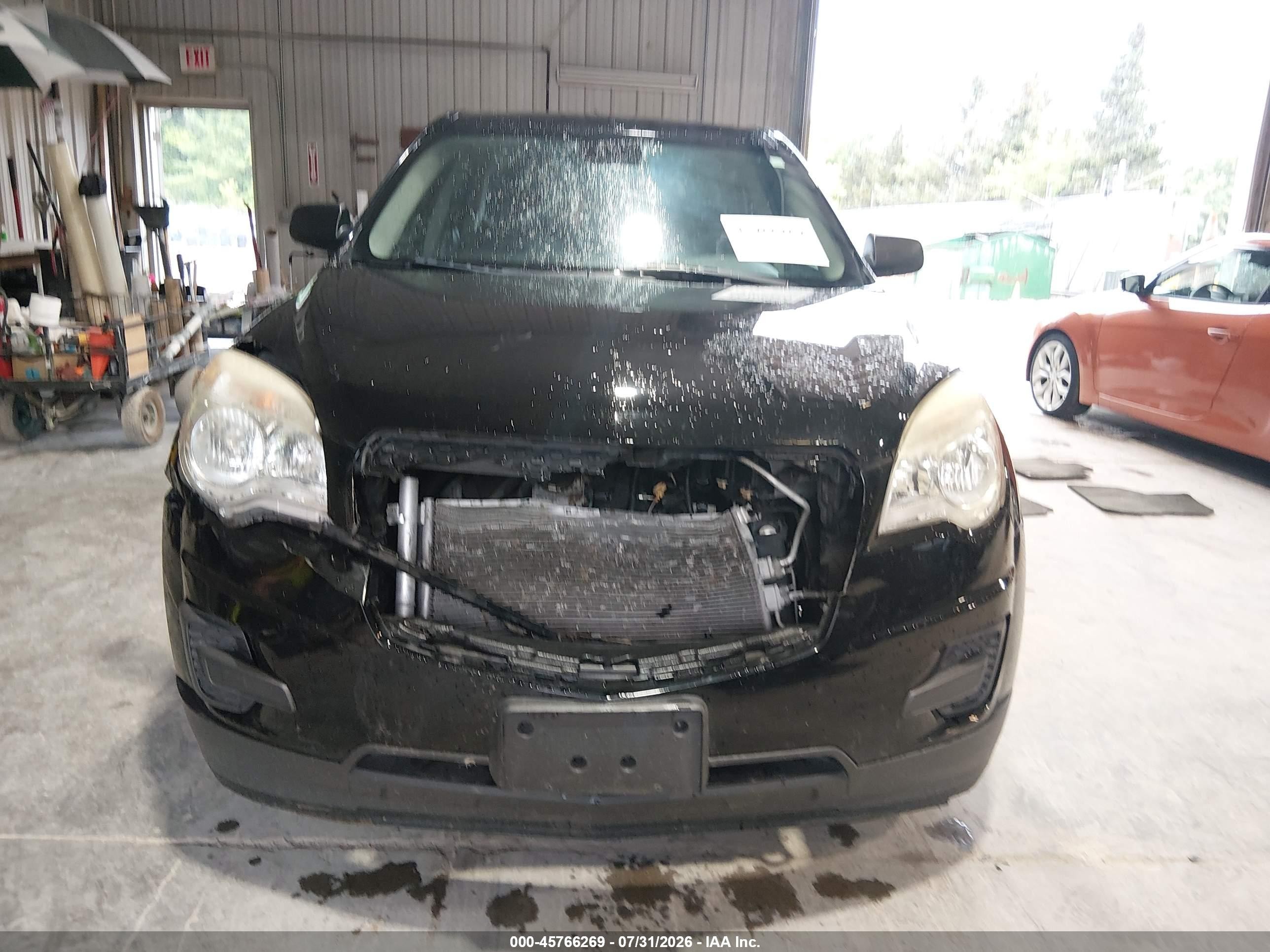 2014 Chevrolet Equinox Ls Black vin: 2GNALAEK7E1111675
