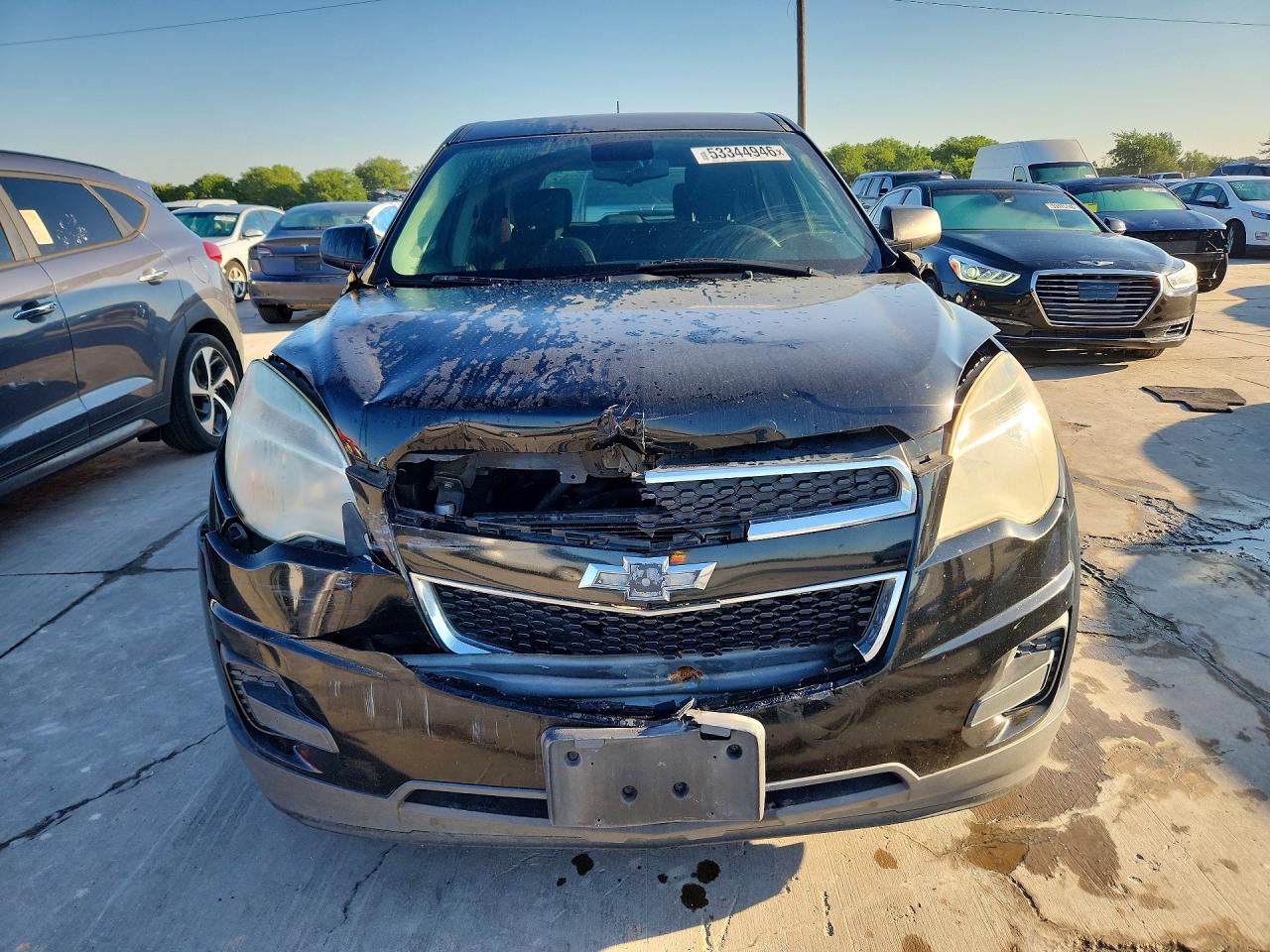 2014 Chevrolet Equinox Ls Black vin: 2GNALAEK7E1137287