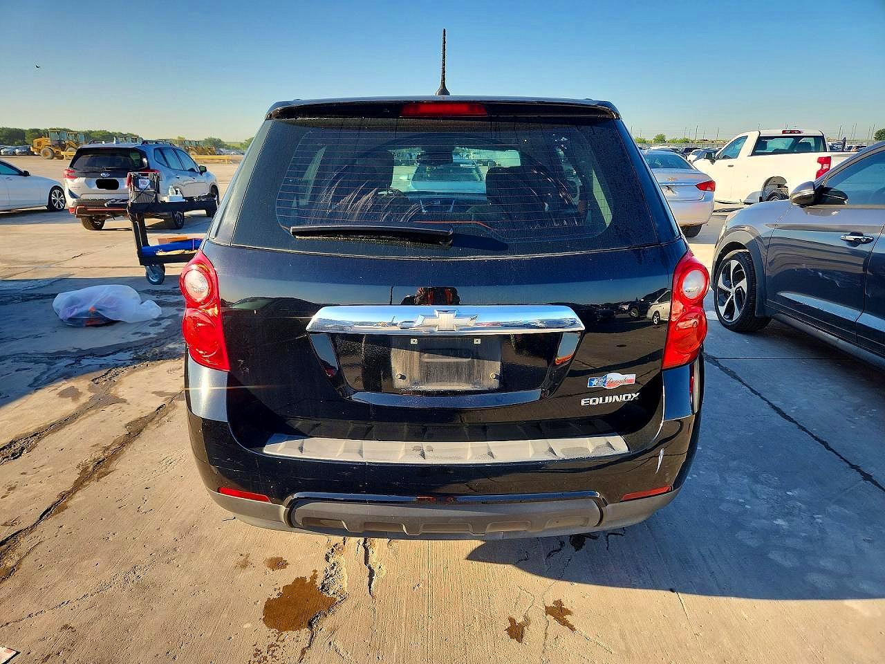 2014 Chevrolet Equinox Ls Black vin: 2GNALAEK7E1137287