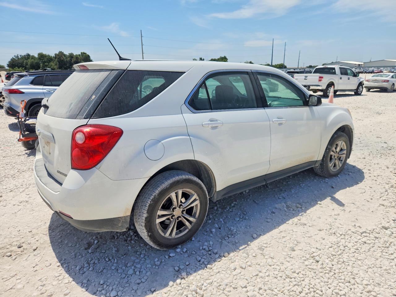 2014 Chevrolet Equinox Ls White vin: 2GNALAEK7E1146376