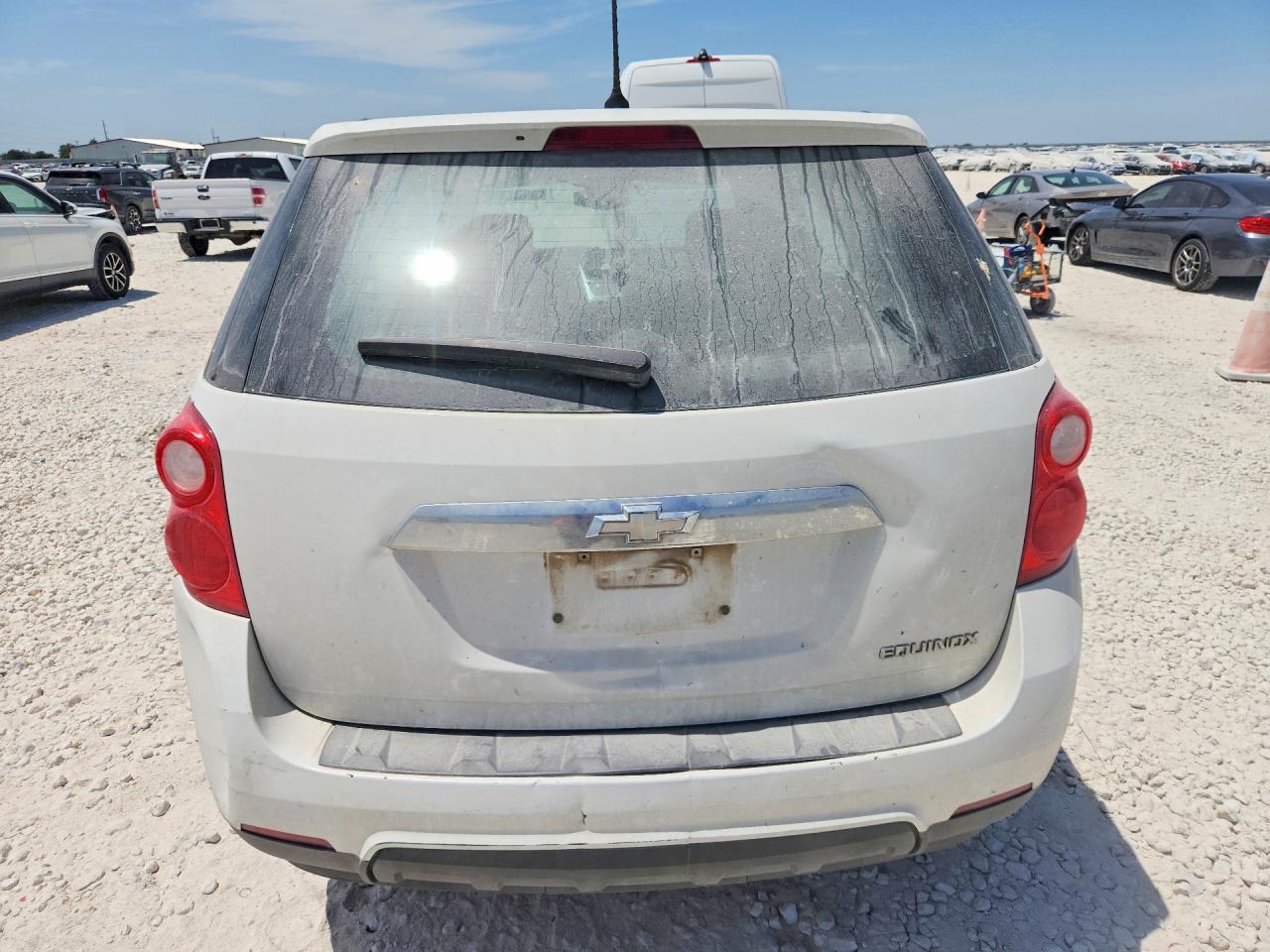 2014 Chevrolet Equinox Ls White vin: 2GNALAEK7E1146376