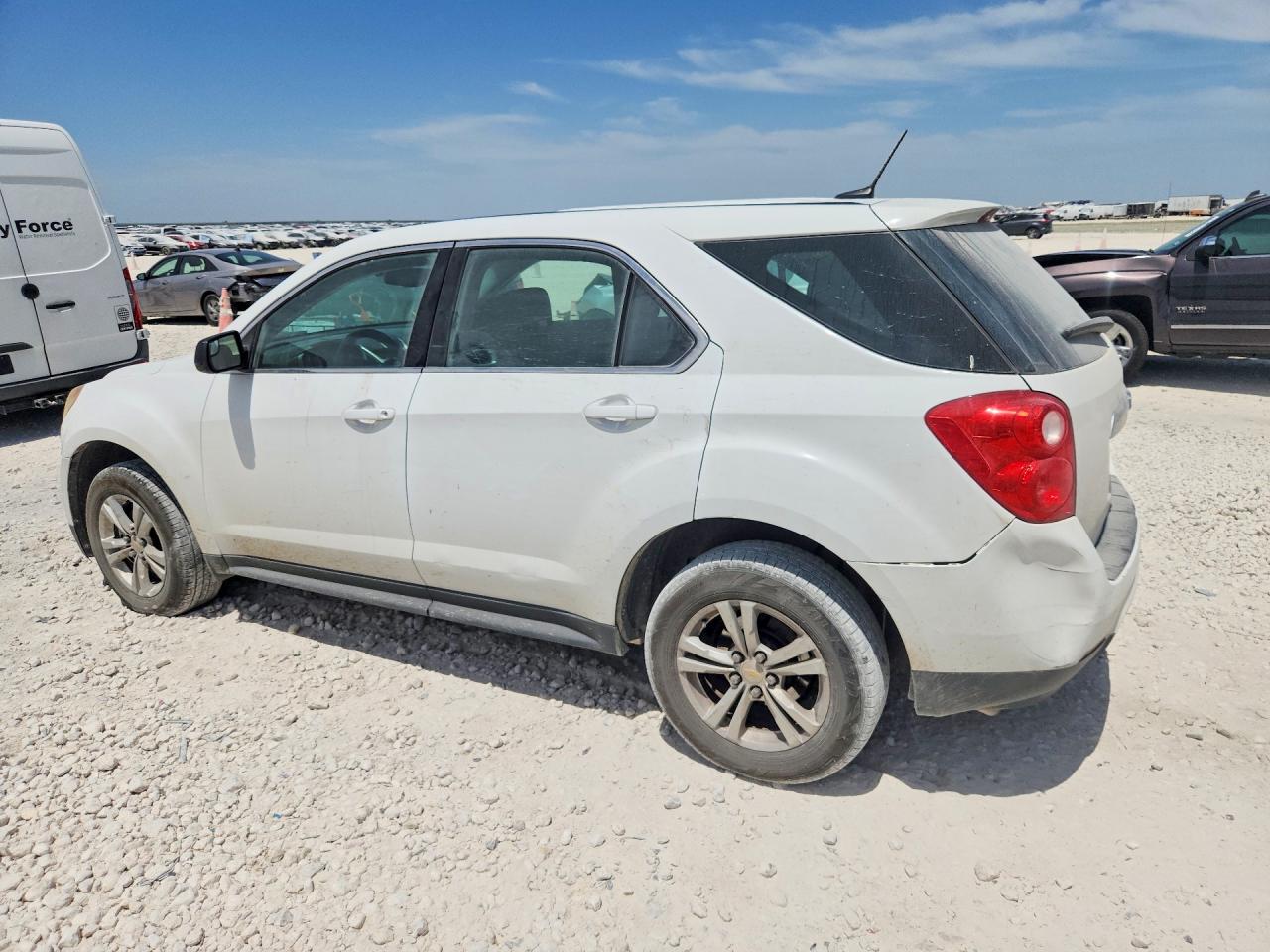 2014 Chevrolet Equinox Ls White vin: 2GNALAEK7E1146376