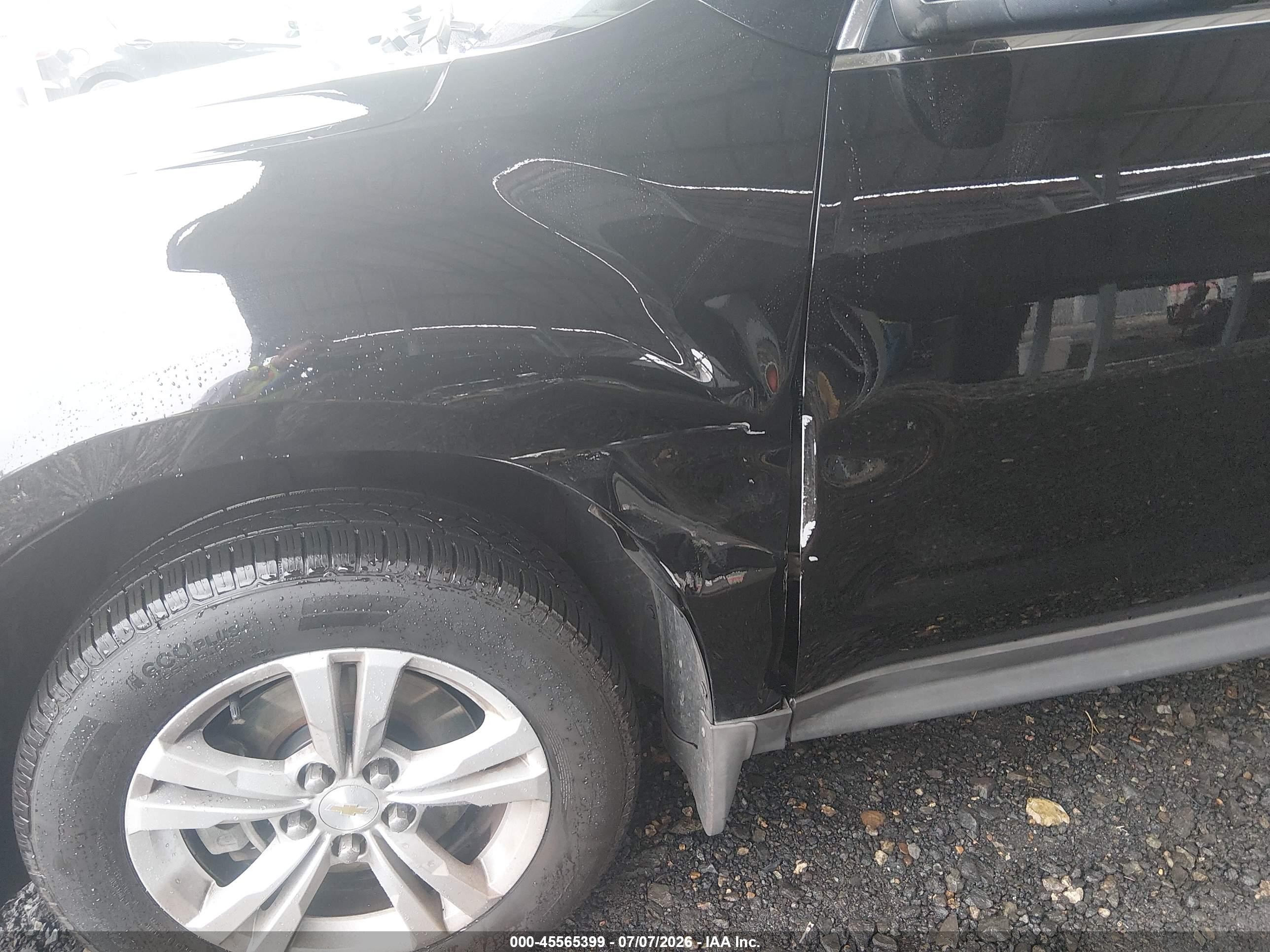 2014 Chevrolet Equinox Ls Black vin: 2GNALAEK7E1162111
