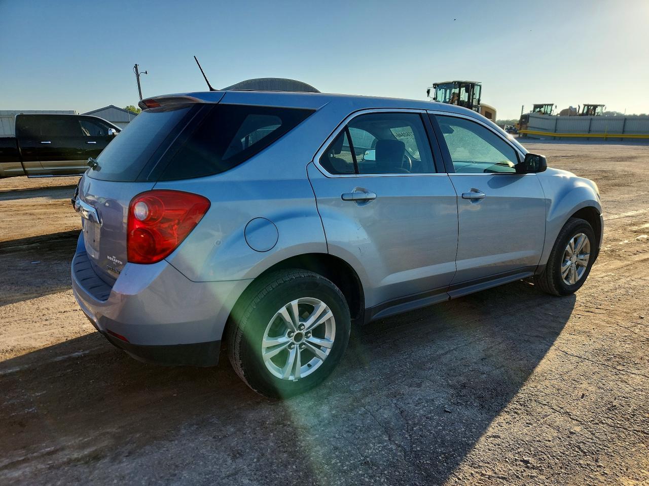 2014 Chevrolet Equinox Ls Silver vin: 2GNALAEK7E6122128
