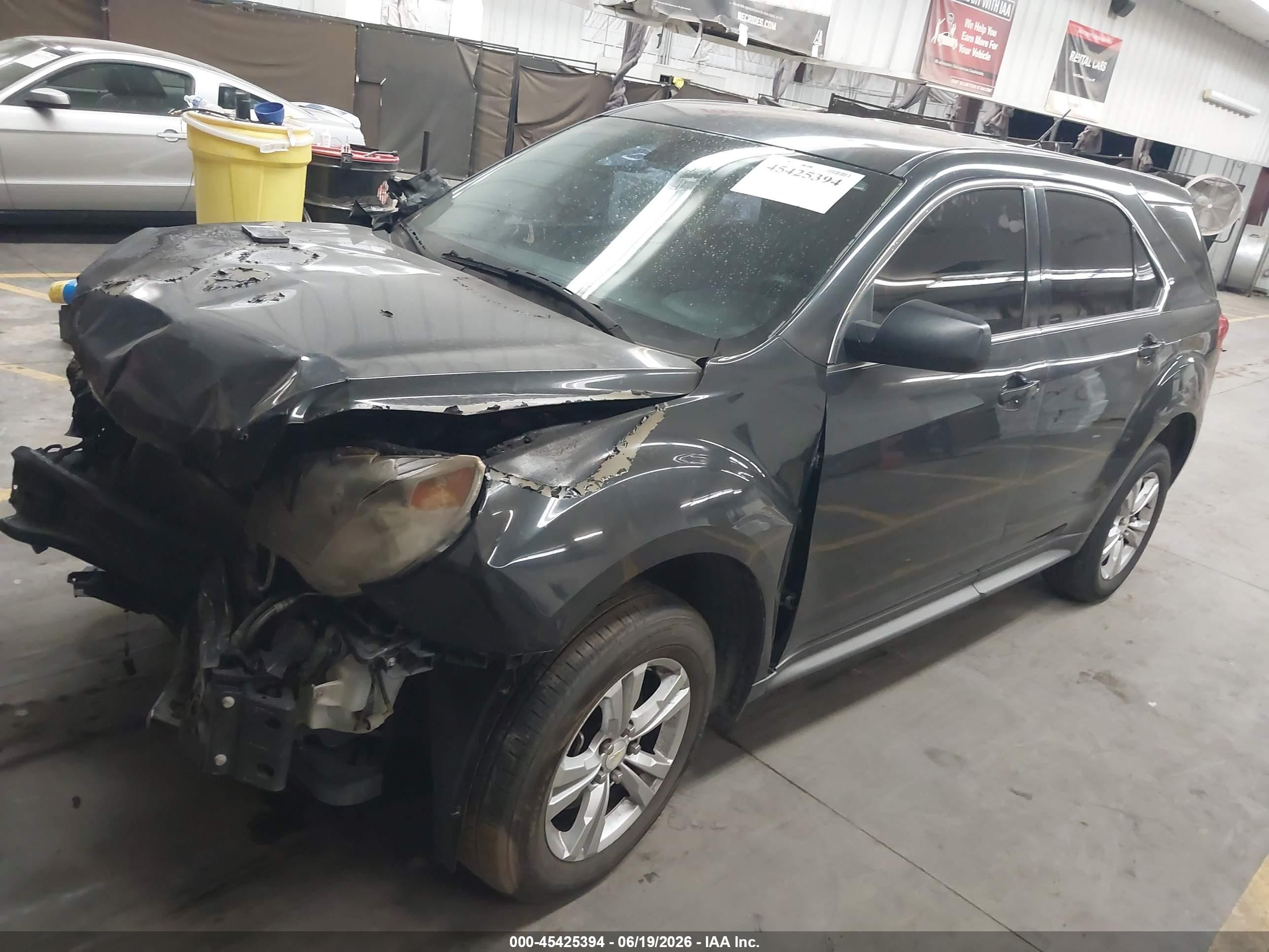 2014 Chevrolet Equinox Ls Black vin: 2GNALAEK7E6122713