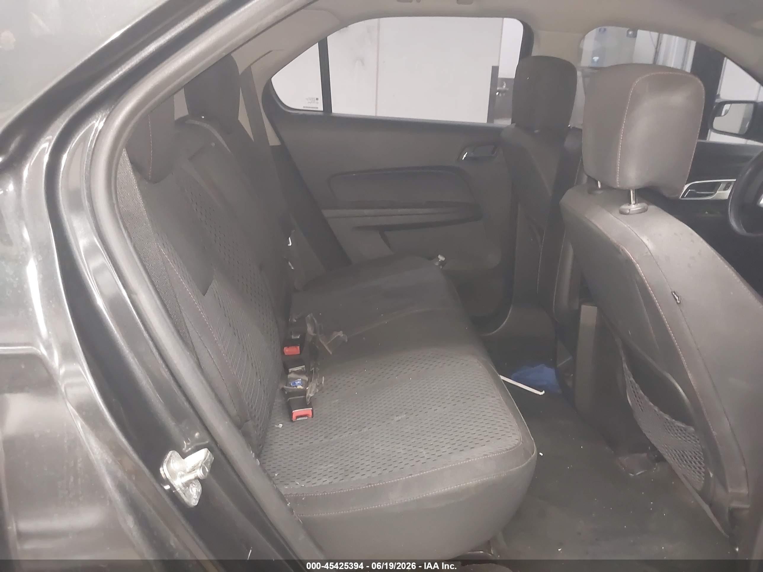 2014 Chevrolet Equinox Ls Black vin: 2GNALAEK7E6122713